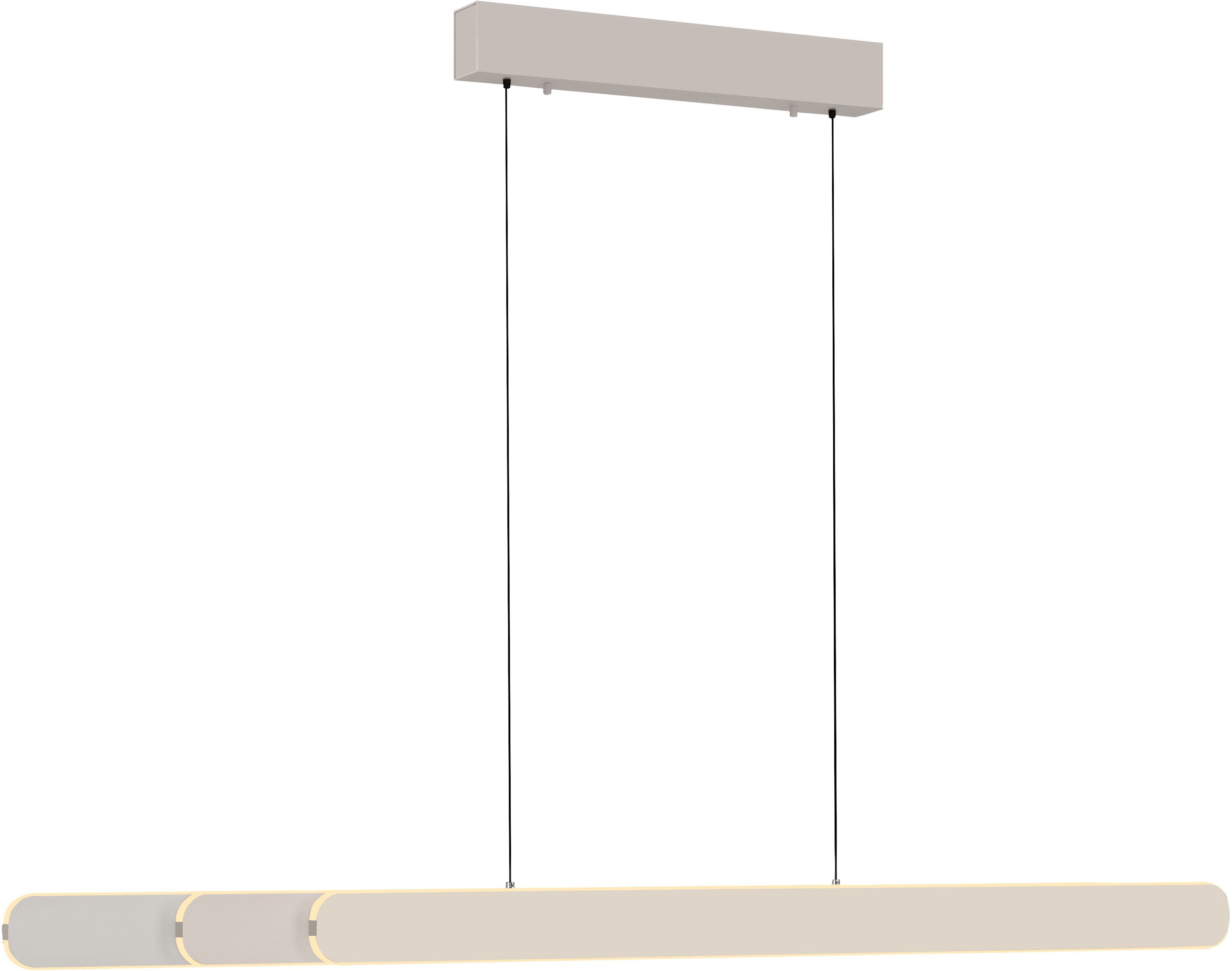 SCHÖNER WOHNEN-Kollektion LED Pendelleuchte ADRIANA ROUND, LED fest integriert, warmweiß - kaltweiß, SCHÖNER WOHNEN Kollektion, Touchdimmer, Comfort-Lift, Memoryfunktion