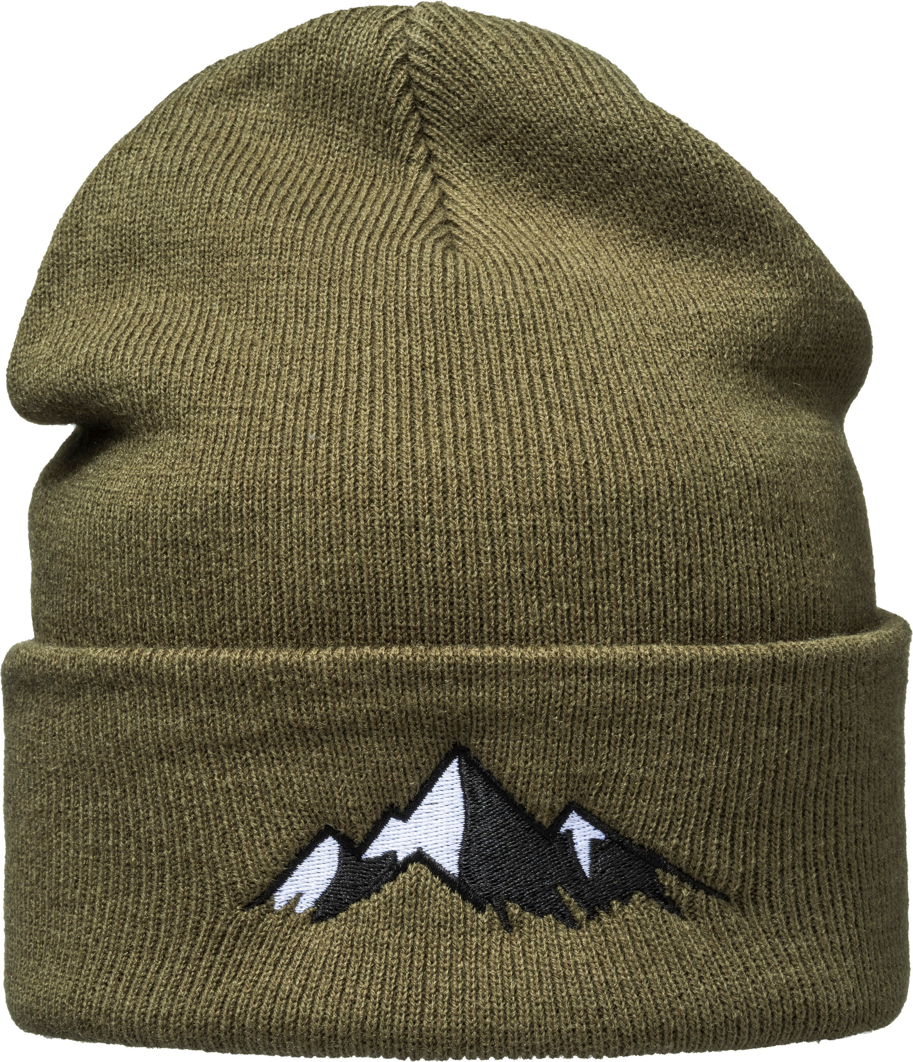 Beanie Outdoor Strickmütze: "Alpengipfel" - Kletter Ausrüstung Wander Zubehör