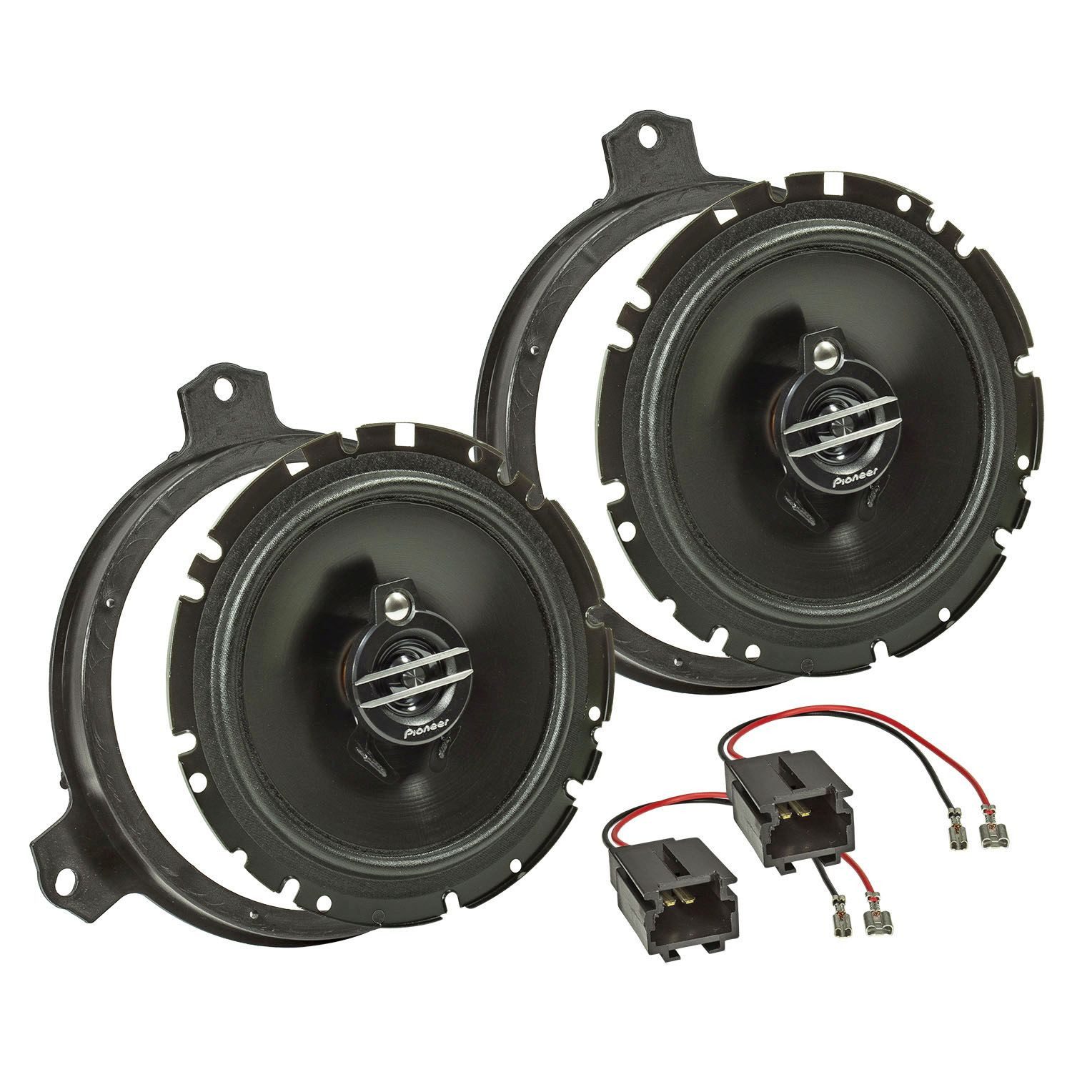 tomzz Audio Pioneer TS-G1730f 300W Lautsprecher Set passt für Toyota Aygo RAV4 Yar Auto-Lautsprecher