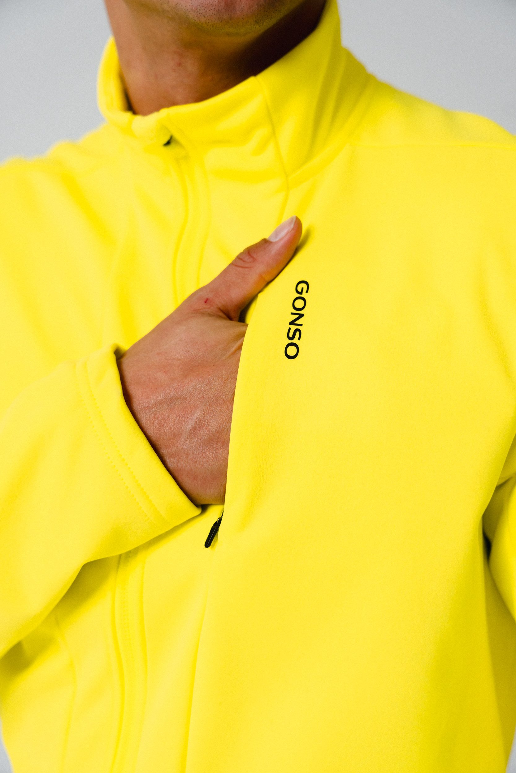 Gonso Fahrradjacke ADVENTURE JACKET SOFTSHELL M Herren Softshell-Jacke, Radjacke slim fit – Bild 4 von 5