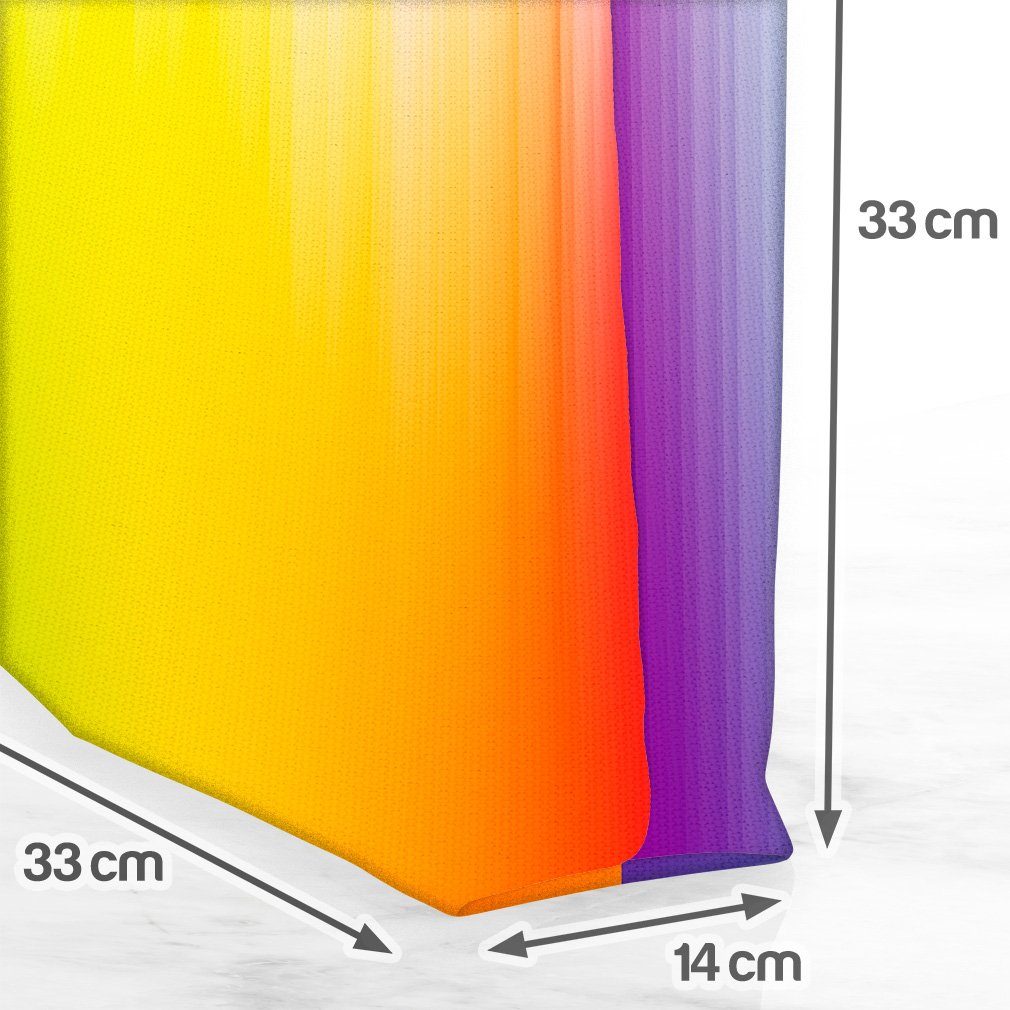 Henkeltasche Regenbogen Flagge Wasserfarben bunt Farben VOID Pride Regenbogen p (1-tlg), Verlauf