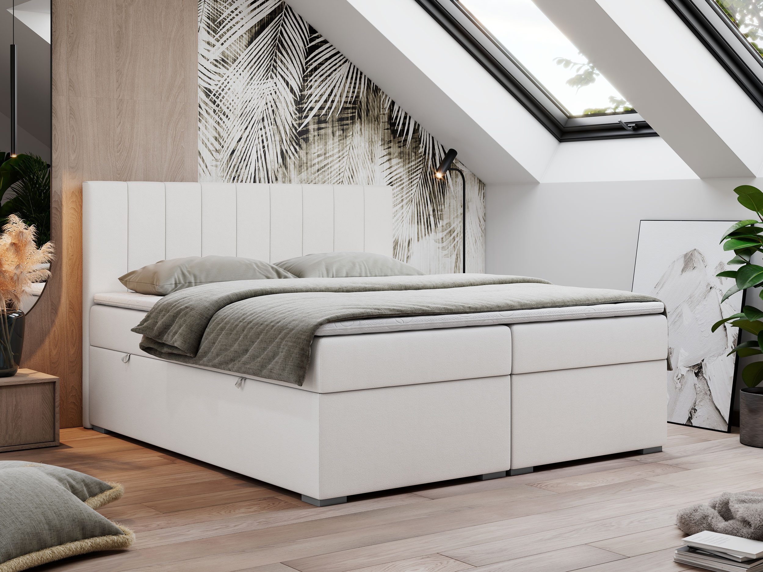 MKS MÖBEL Boxspringbett LOPE (Packung, Set, günstig online kaufen
