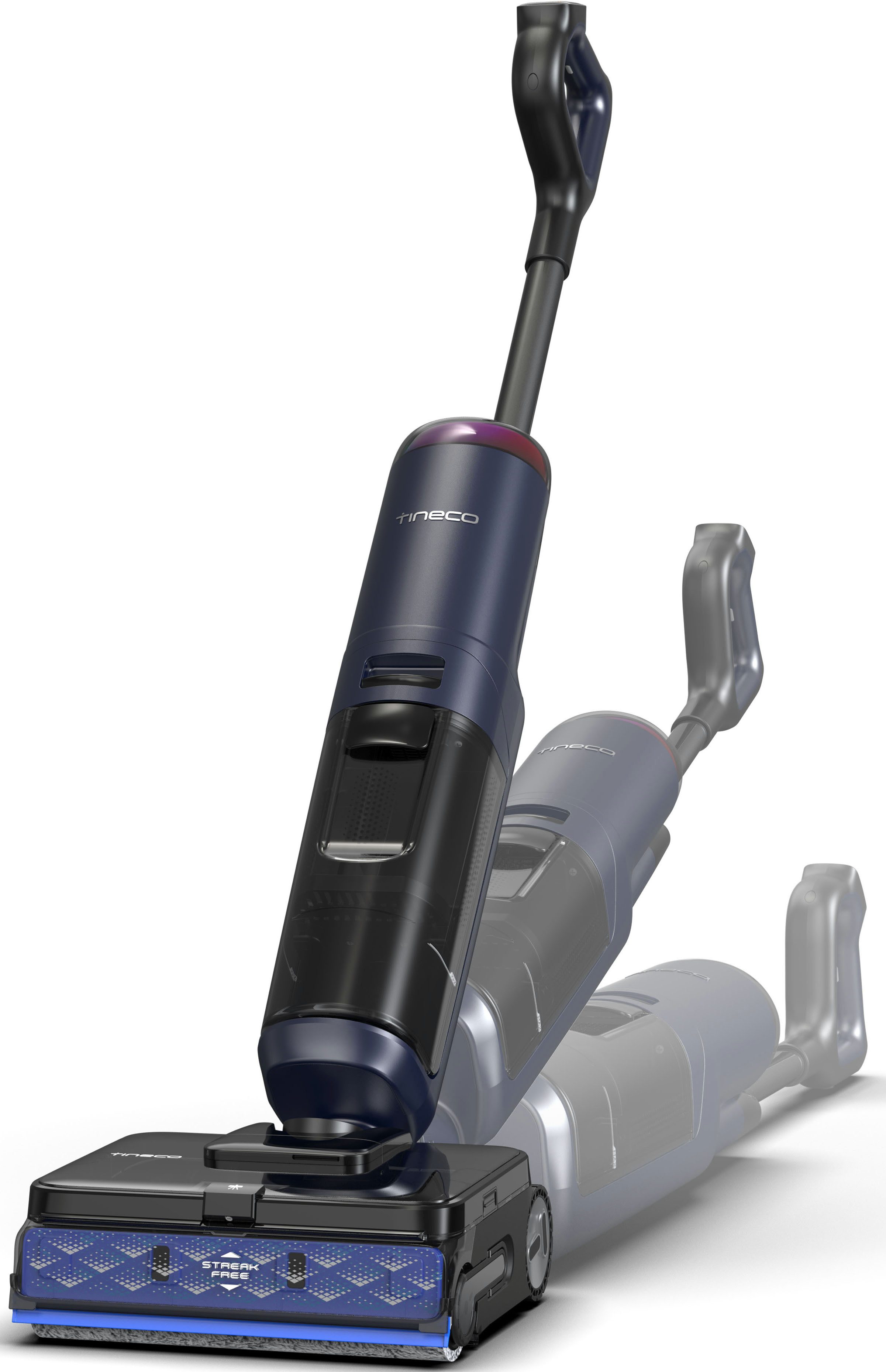 Tineco Nass-Trocken-Sauger FLOOR ONE S7 Max Pro, 220 W, beutellos, Hochdruck-Wasserstrahl, intuitiver Selbstantrieb, Trocknung bei 85 °C