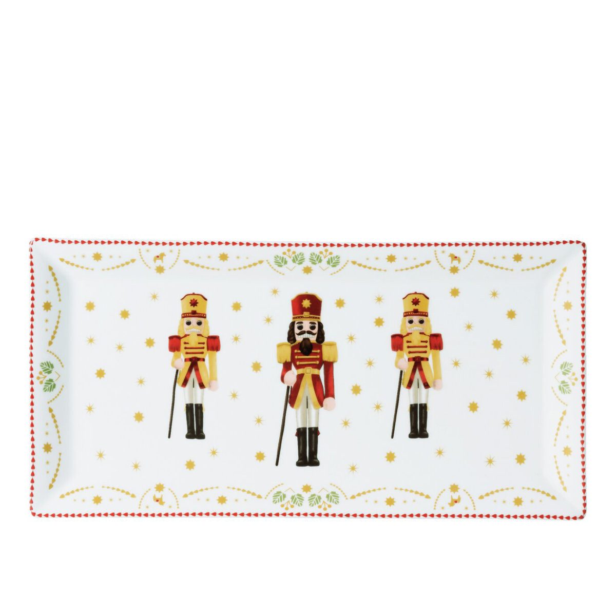 Hutschenreuther Servierplatte Christmas Love Weihnachtsgeschirr, Porzellan, 36 cm