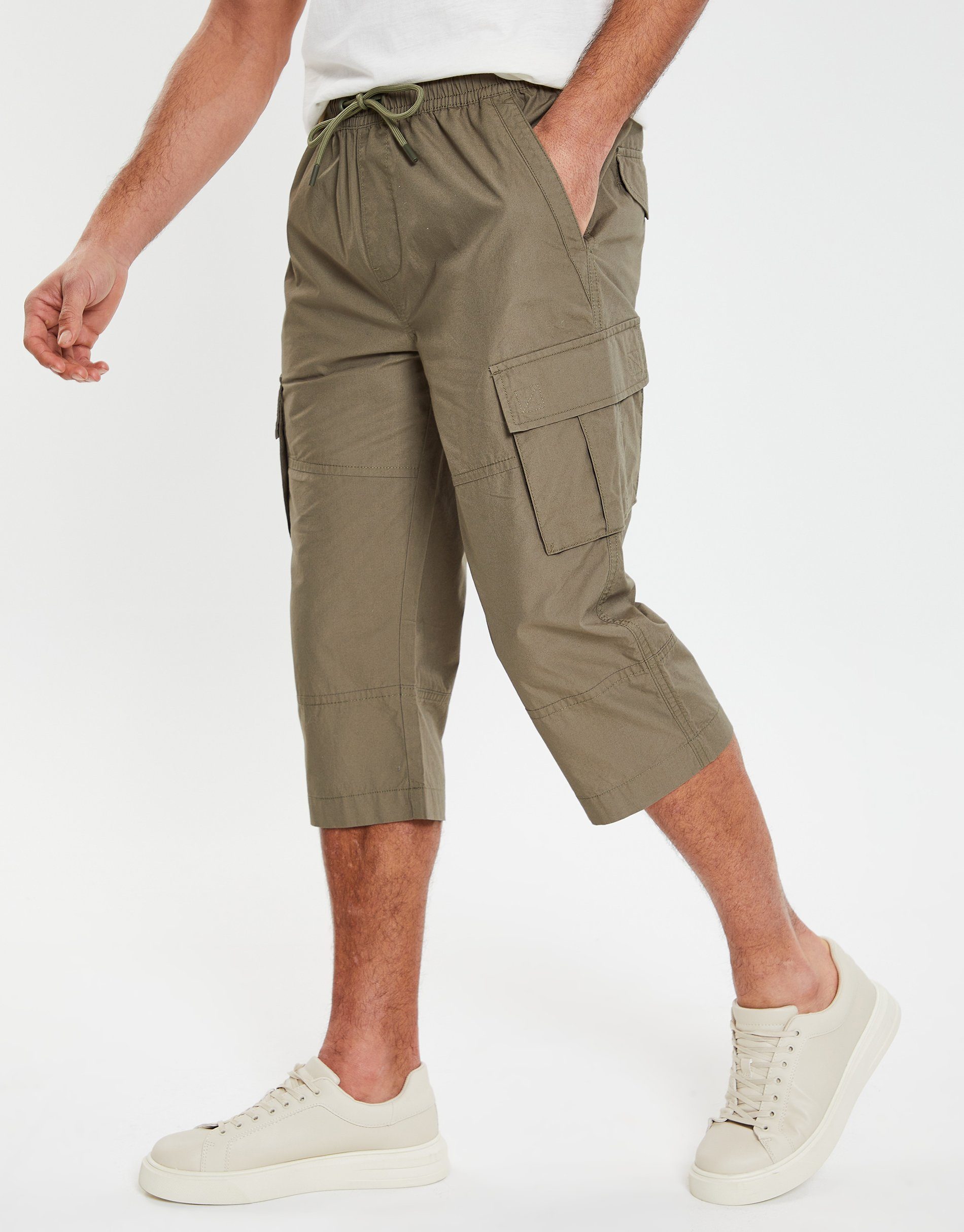 Threadbare Cargohose THB Trouser Bruce Cargo Khaki