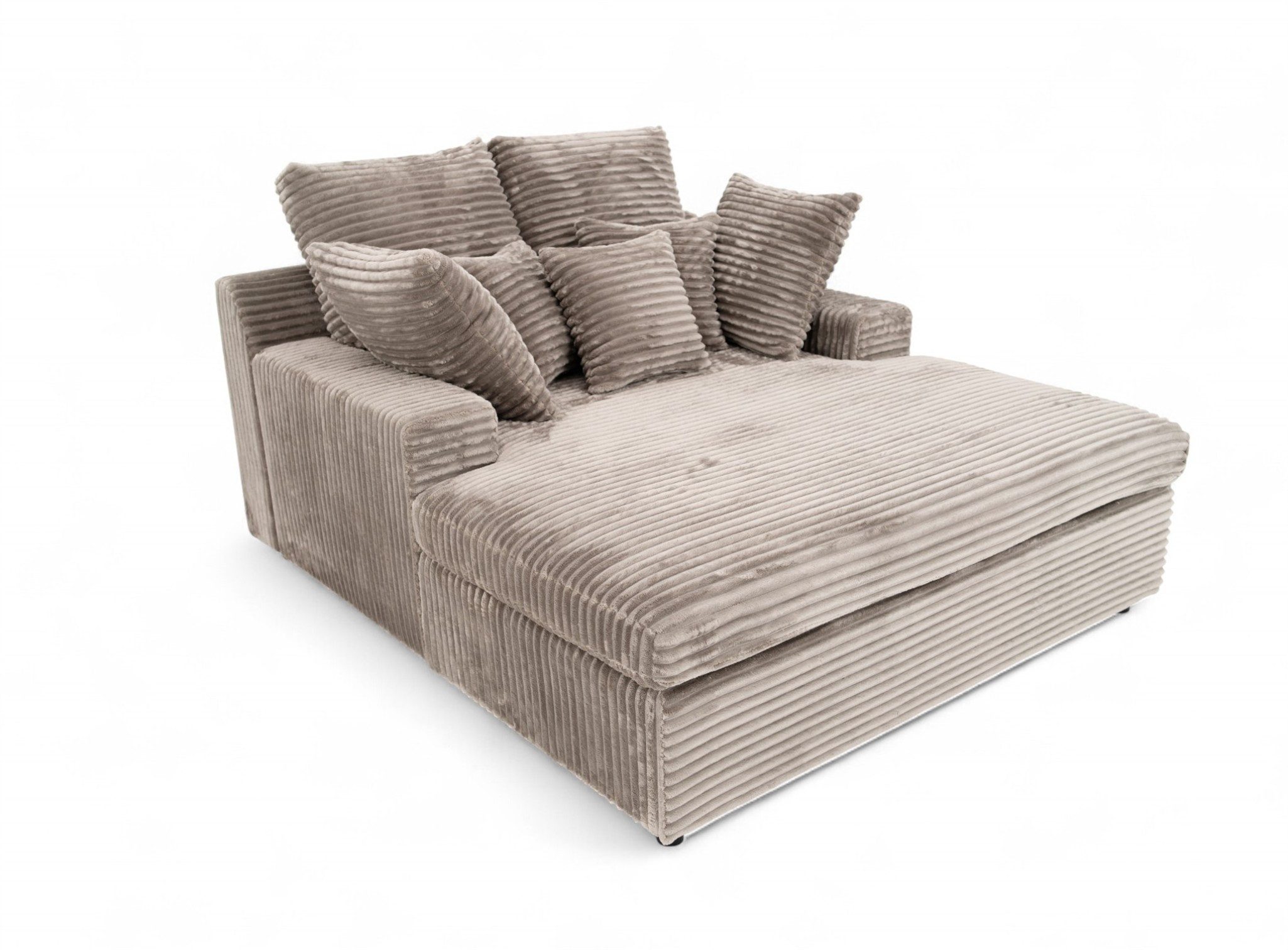 Fun Möbel Chaiselongue Chaiselongue Liege AROSA in Stoff Tilia, inkl. Zier- und Rückenkissen