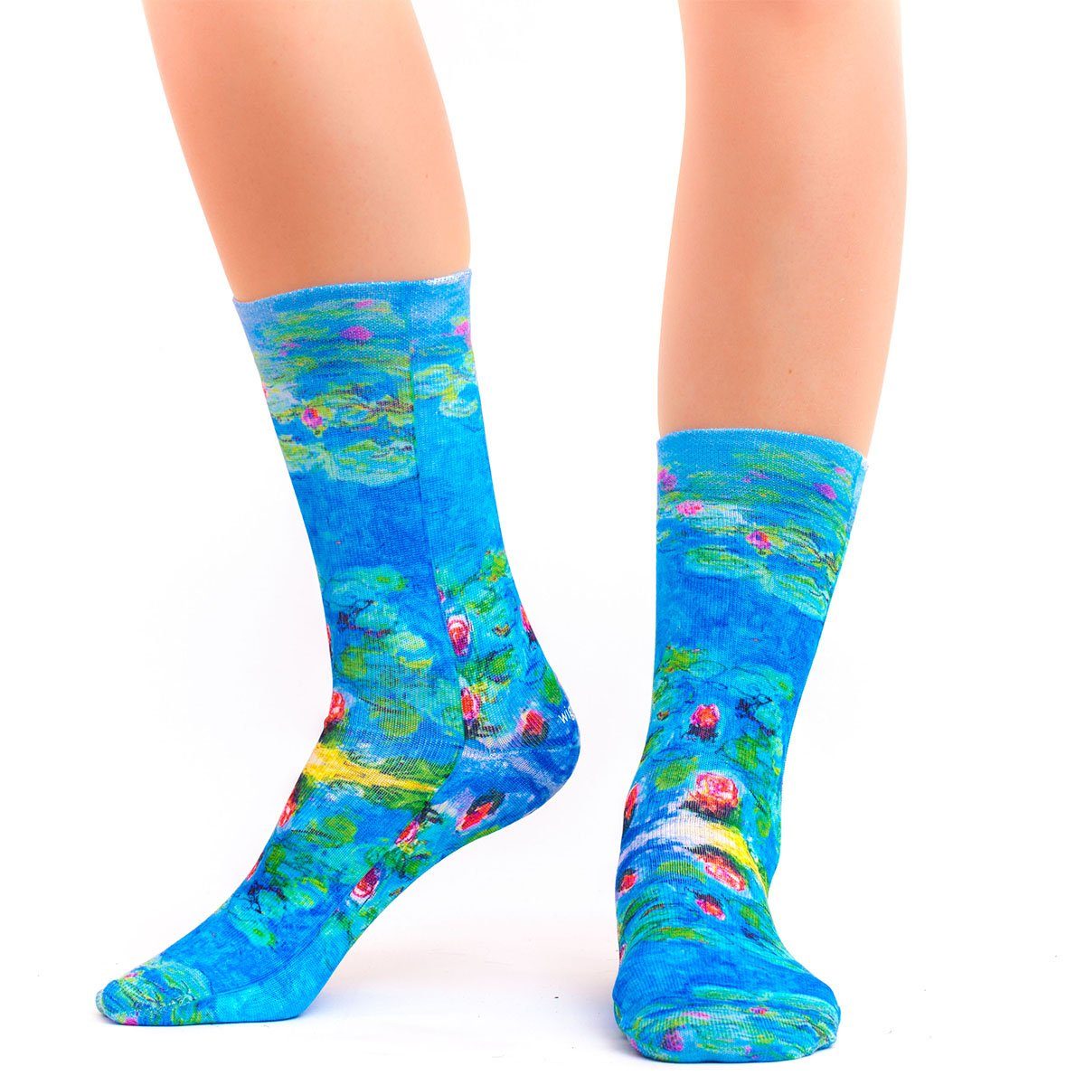 Wigglesteps Socken CLAUDE MONET WATER LILIES