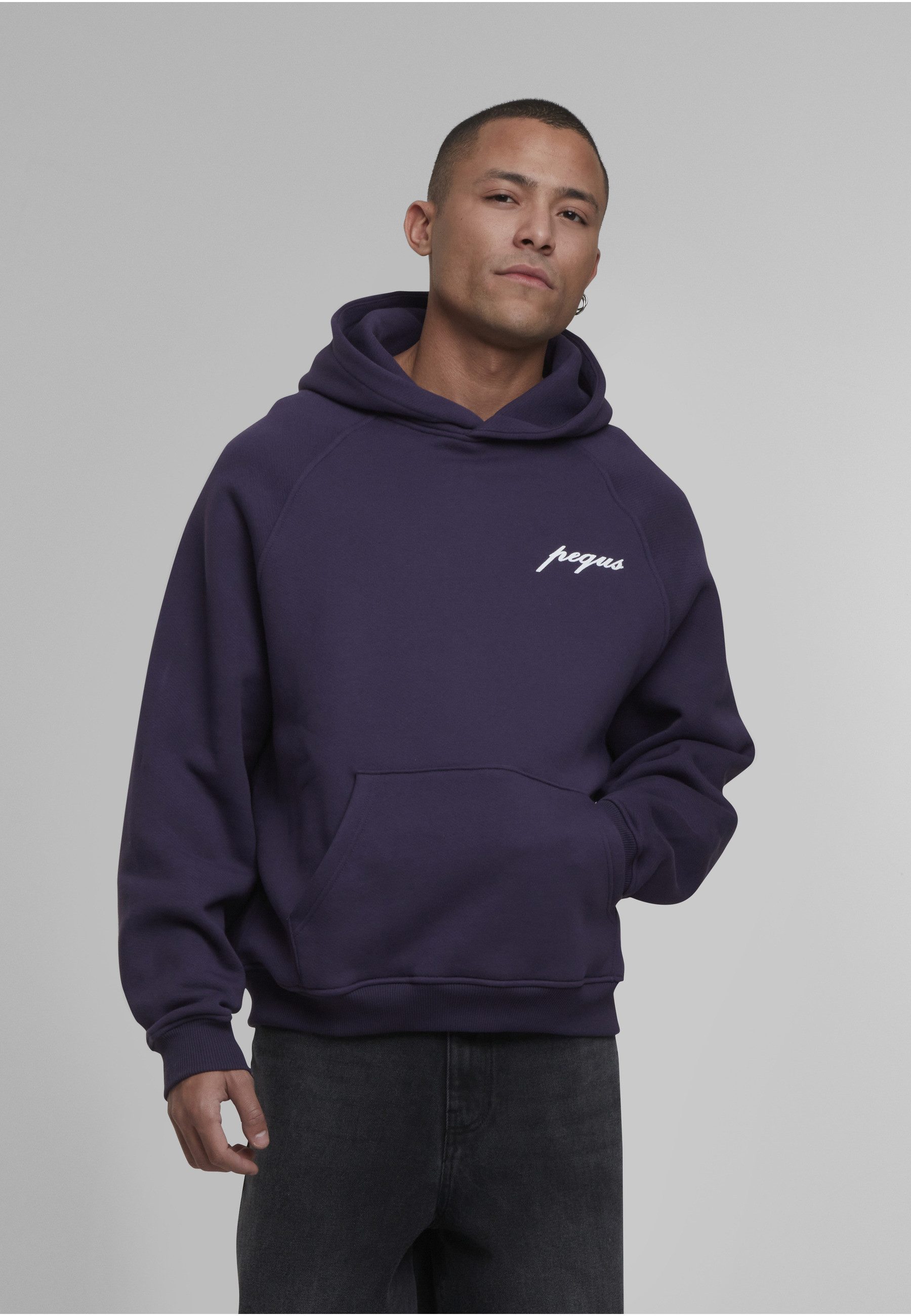PEQUS Kapuzensweatshirt PEQUS PEQUS Chest Logo Hoodie (1-tlg)