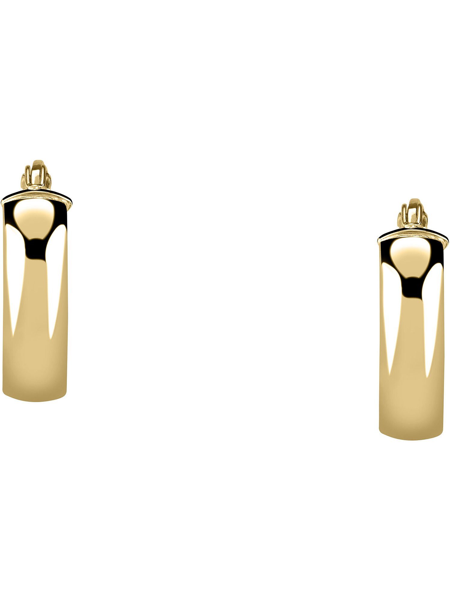 CHRIST Paar Creolen CHRIST Damen-Creolen 585er Gelbgold (Paar)