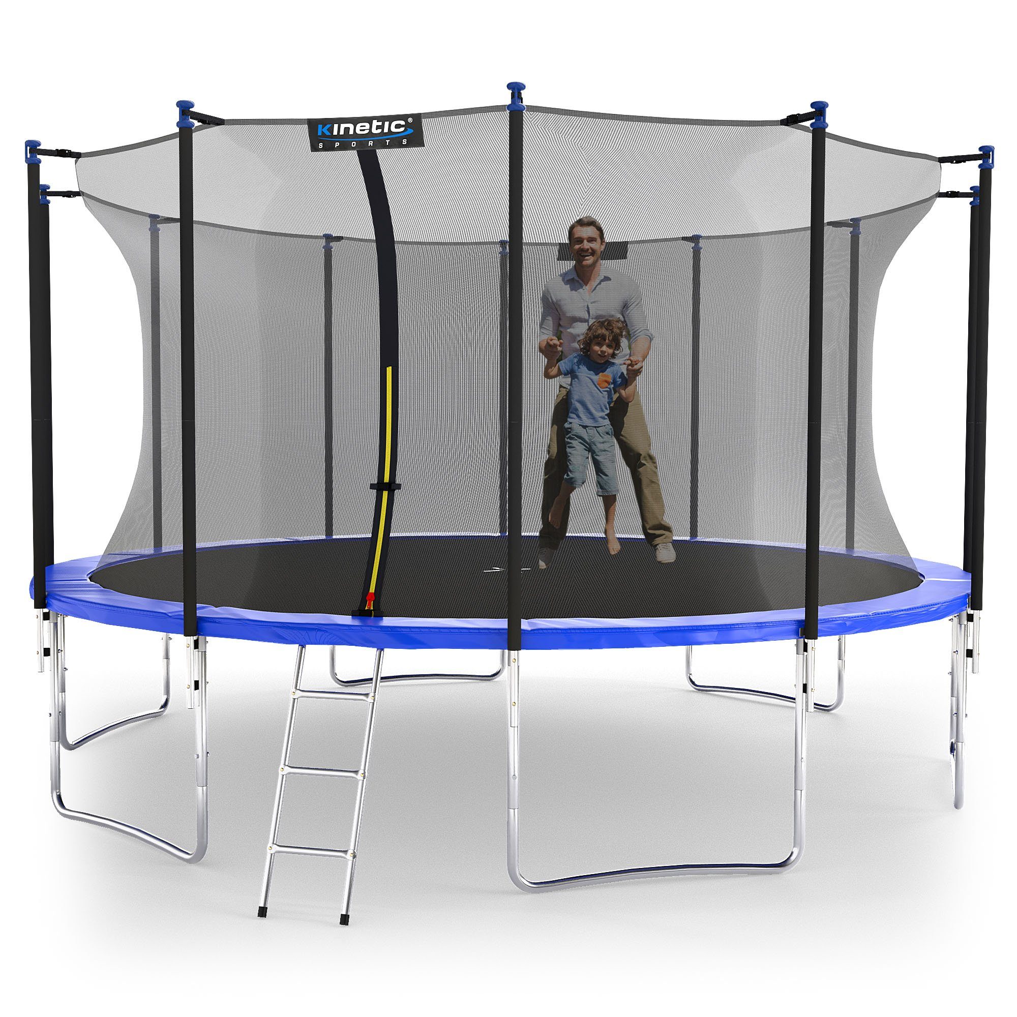 Kinetic Sports Gartentrampolin TPLH Blau - 430 cm