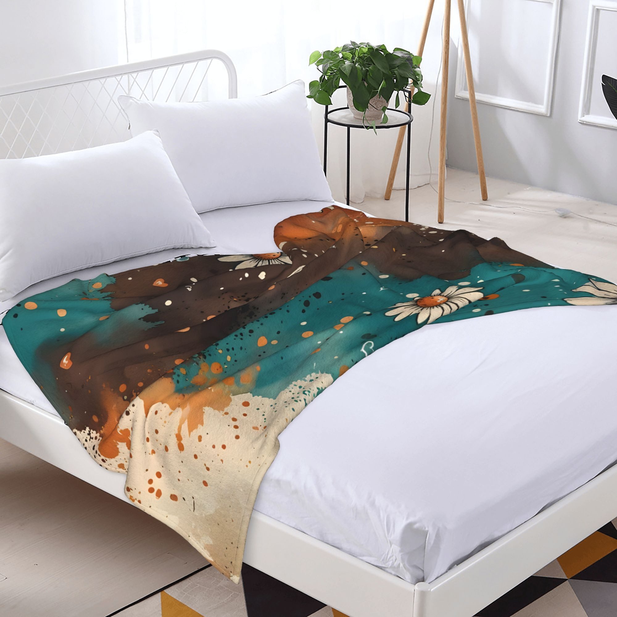 Wolldecke Kuscheldecke Flanell flauschig – Motivdecke für Sofa & Bett, LAPAPRO
