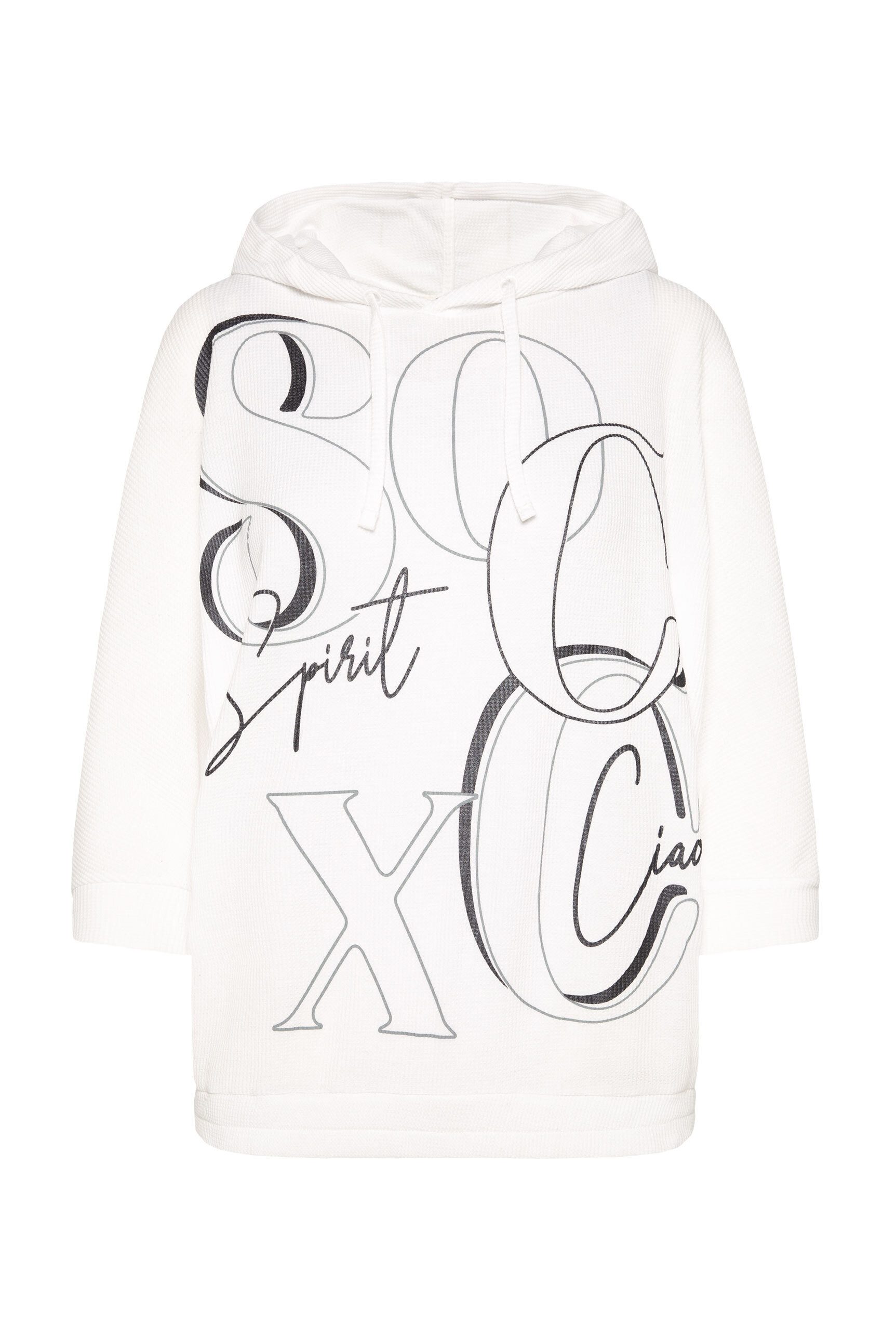 SOCCX Kapuzensweatshirt mit Baumwolle günstig online kaufen