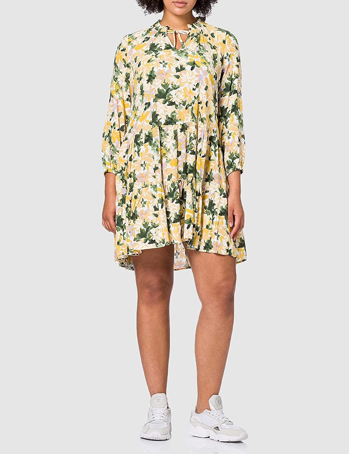 Mavi Sommerkleid sage Romantic floral Print Dress Lässiges Kleid Geblümt