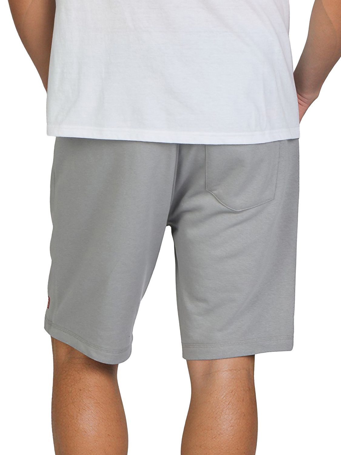 riverso Sweatshorts Herren Sportshorts RIVBrian 2er Pack Regular Fit (Vorteilspack) Bermudashort mit Kordelzug – Bild 5 von 5