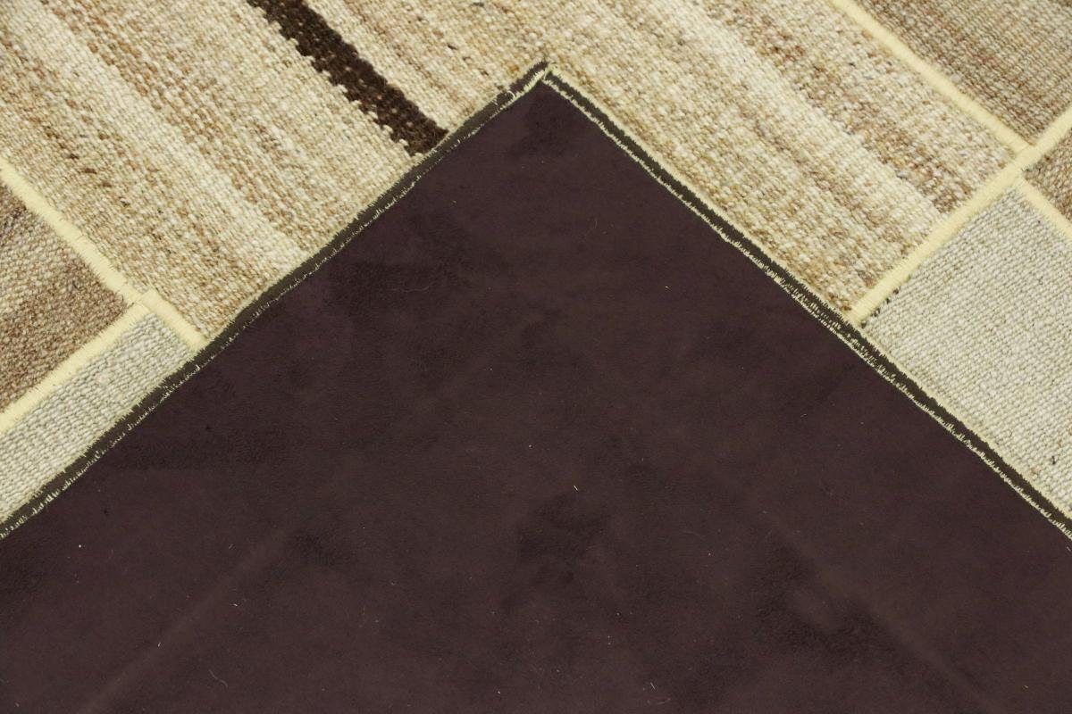 Moderner rechteckig, Patchwork Handgeknüpfter Orientteppich, 171x233 Orientteppich Nain Trading, Höhe: 5 mm