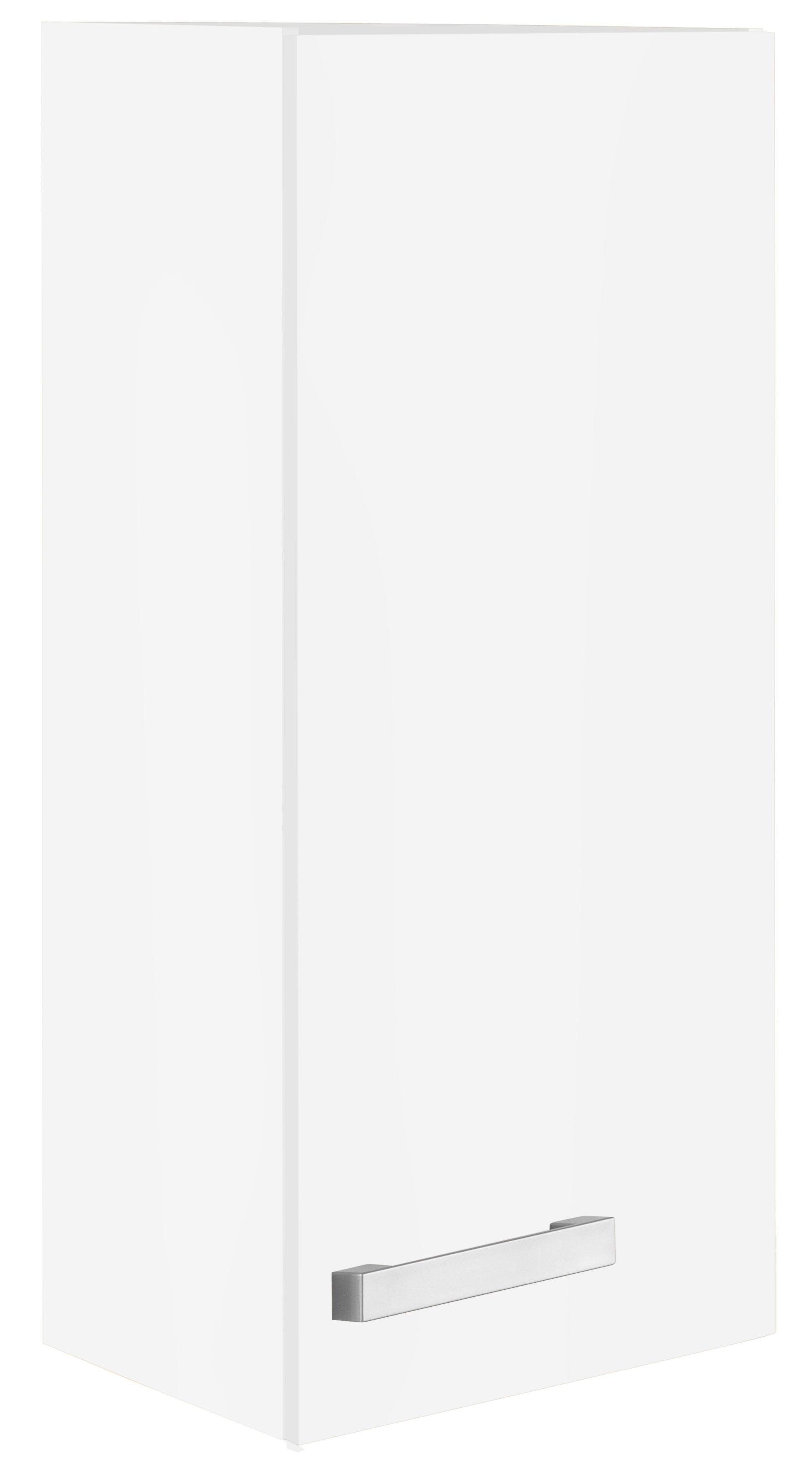 OPTIFIT Hängeschrank Odense 30 cm breit, 57,6 cm hoch, mit 1 Tür weiß/weiß | weiß