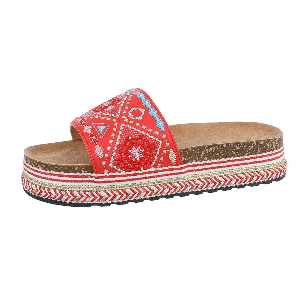 Ital-Design Damen Mules Freizeit Plateausandaletten (85698082) günstig online kaufen