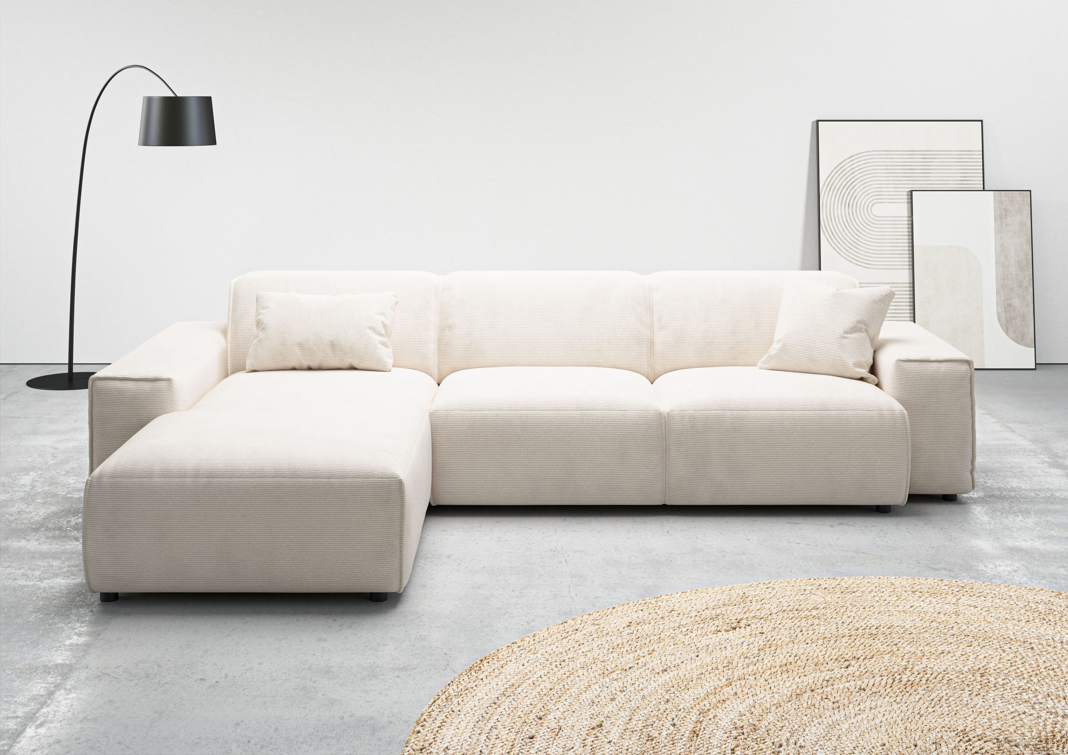 andas Ecksofa Glimminge auch in Breitcord, günstig online kaufen