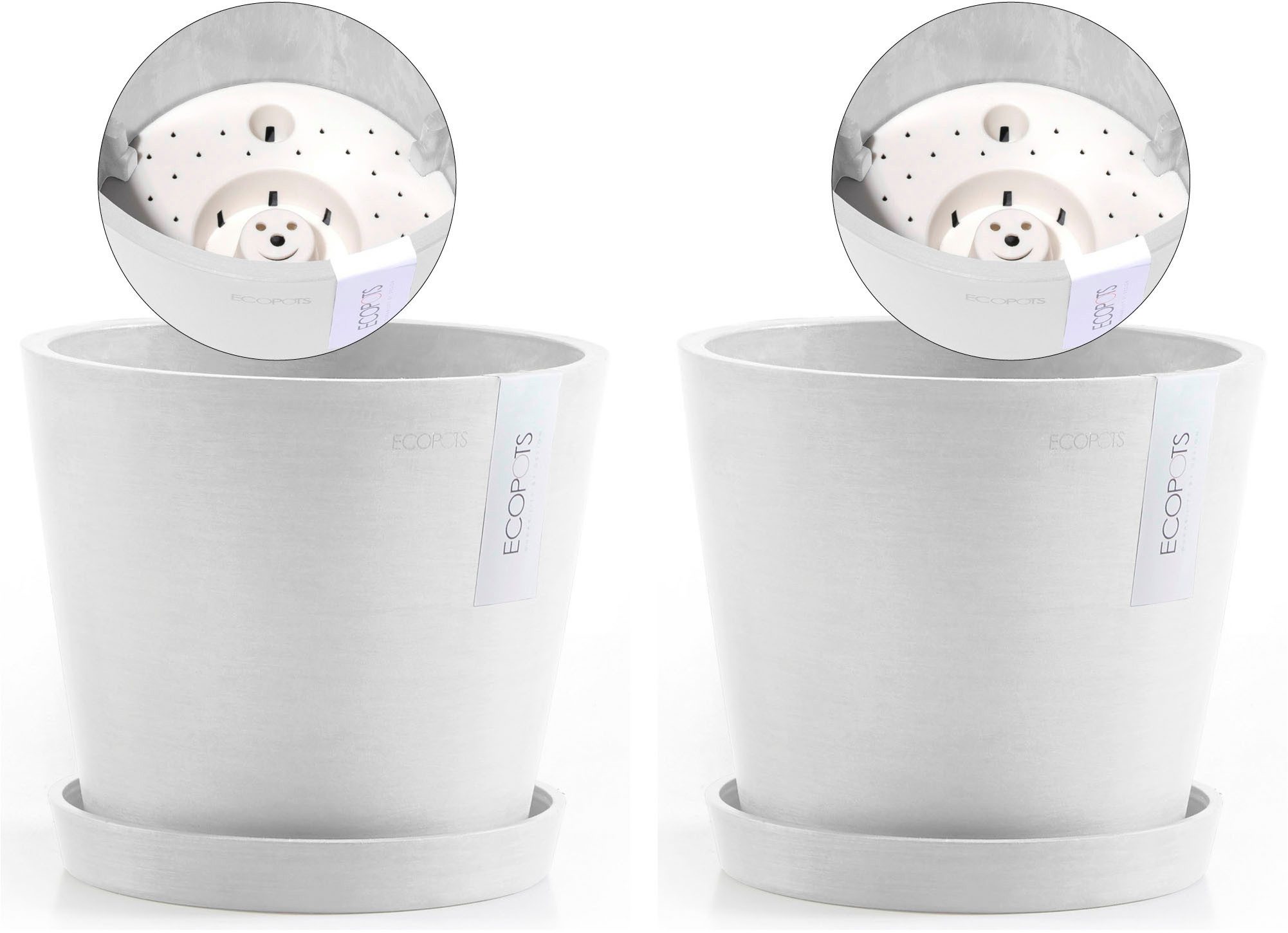 ECOPOTS Blumentopf Amsterdam (Set, 2 St), günstig online kaufen