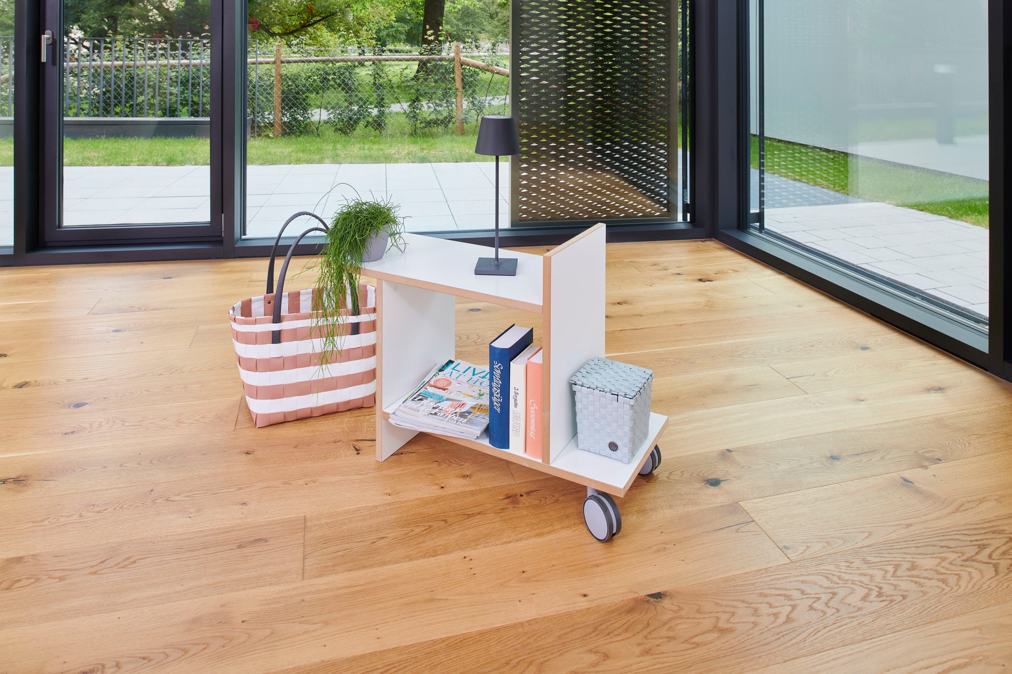 Tojo Rollwagen Tojo-freund, mit Rollen, aus beschichtetem MDF, Breite 80 cm