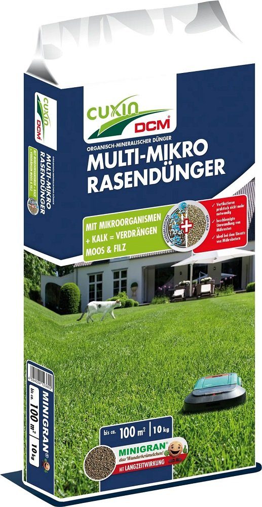 Rasendünger Cuxin DCM Multi Mikro Rasendünger Minigran 10 kg