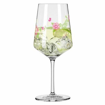 Ritzenhoff Aperitifglas 4er-Set Sommertau F23, Kristallglas, Made in Germany