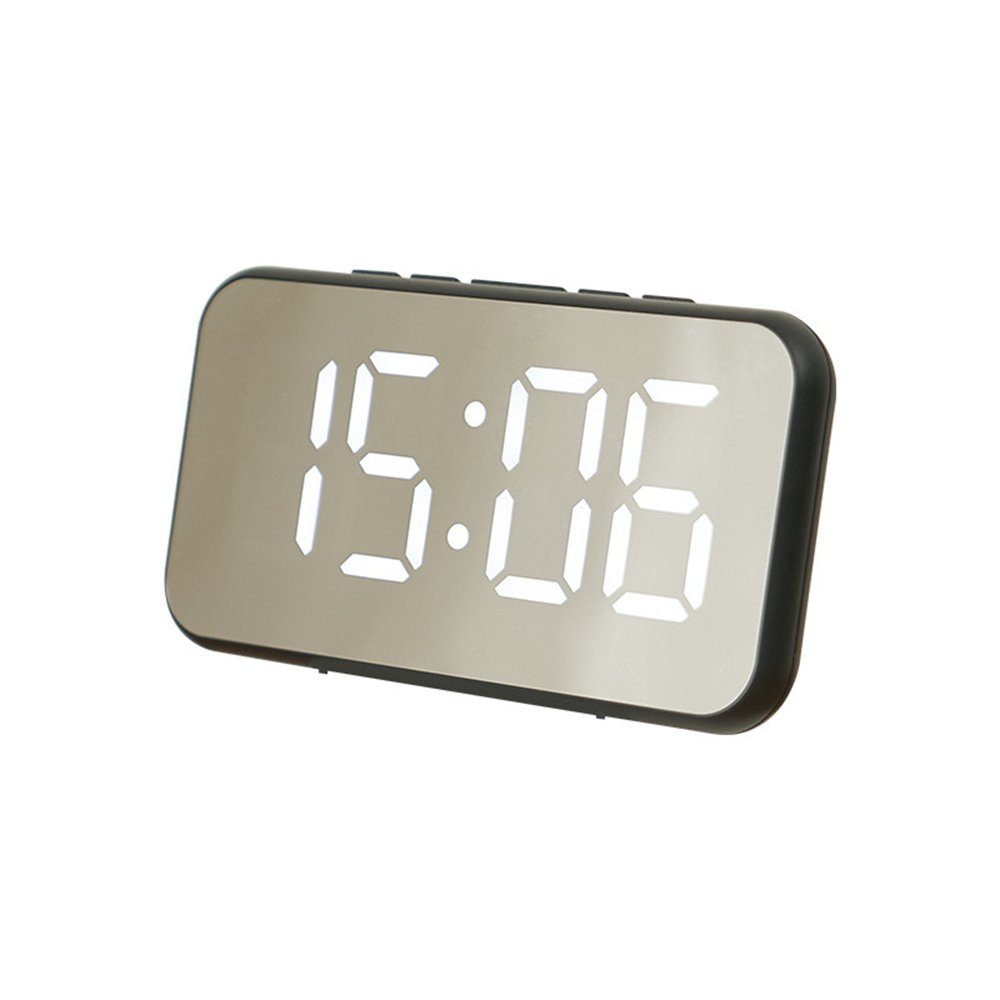 Dekorative Wecker Wecker, Wecker Digital Snooze Alarmwecker,Tischuhr, Snooze mit LED-Digitaler mit Moduls Uhr