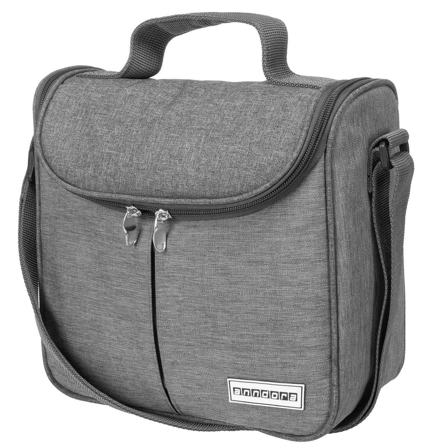 anndora Kühltasche Mini Picknicktasche, kompakte 4 Liter Kühltasche - verstellbarer Tragegurt