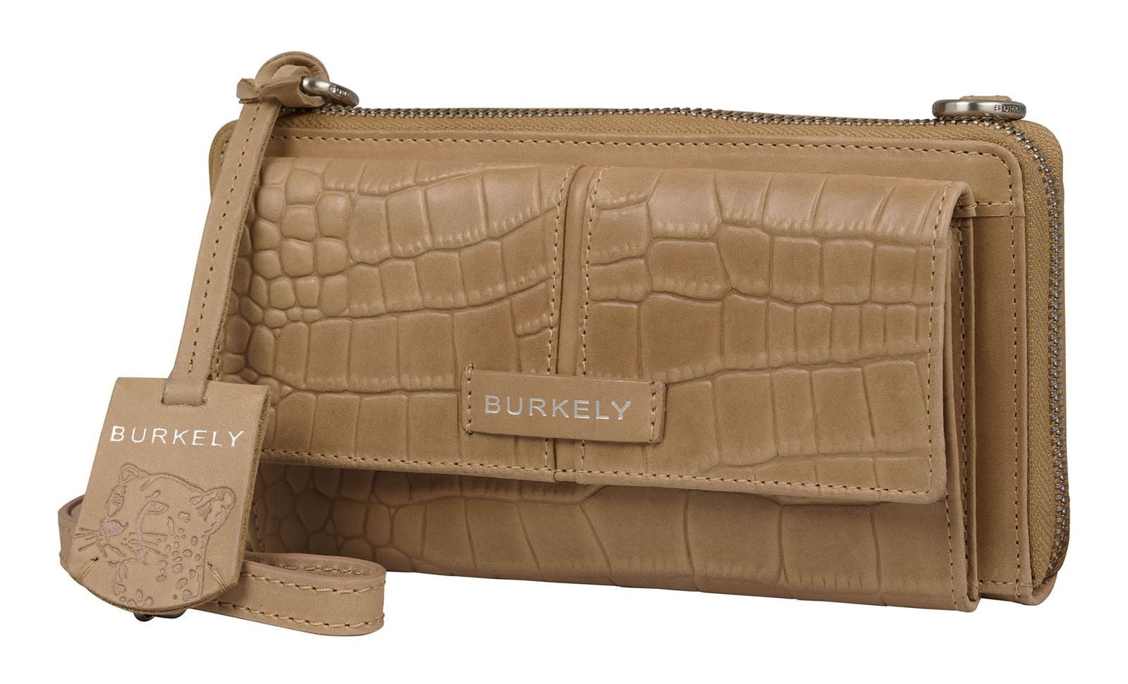 Burkely Geldbörse Phone Wallet, aus echtem Leder