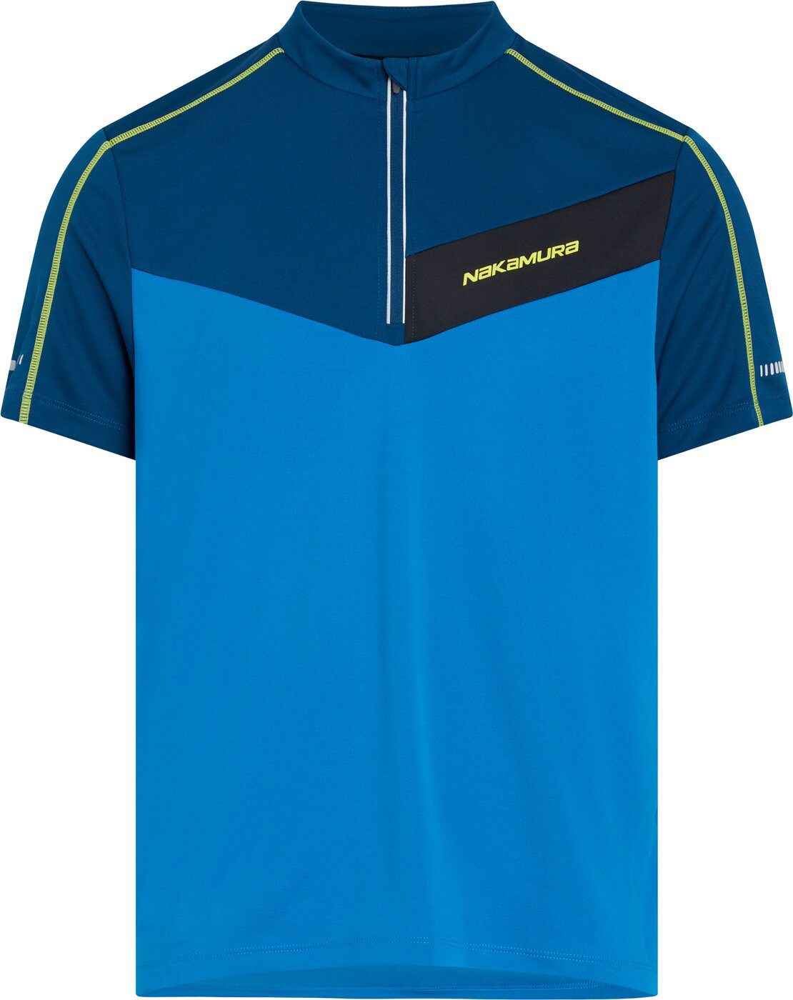 NAKAMURA Radtrikot He.-Fahrrad-Trikot Nacero M BLUE PETROL/BLUE PET