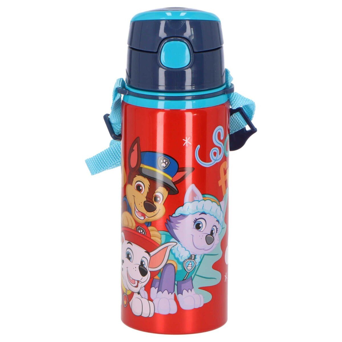 PAW PATROL Lunchbox Paw Patrol Trinkflasche 500ml bunt & auslaufsicher für Kinder, (1-tlg)