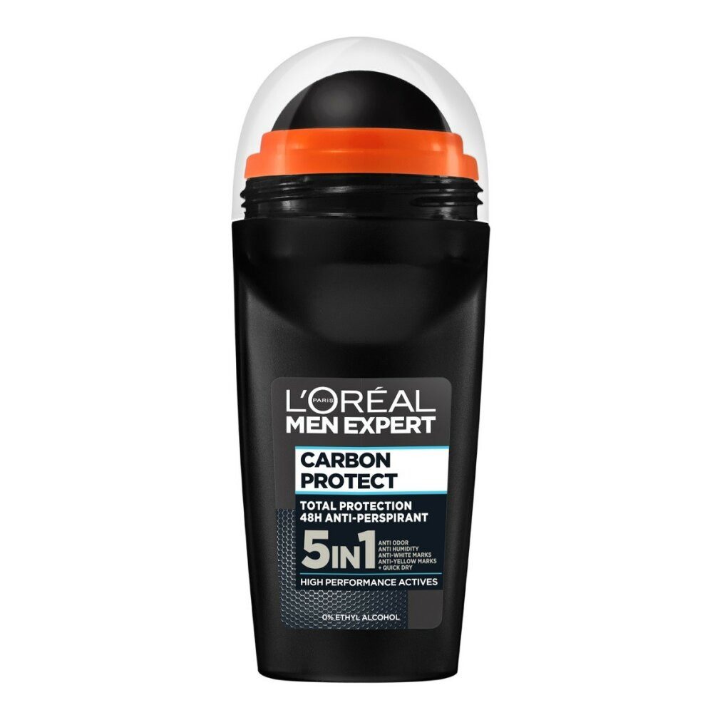 L'Oreal Deutschland Deo-Spray Men Expert Carbon Protect 4-in-1 Anti-Transpirant XXL Roll-On