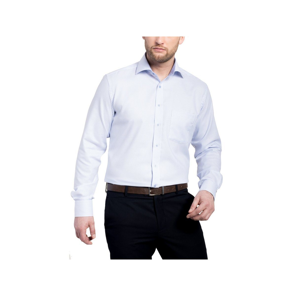 Eterna Langarmhemd uni (1-tlg) | Hemden