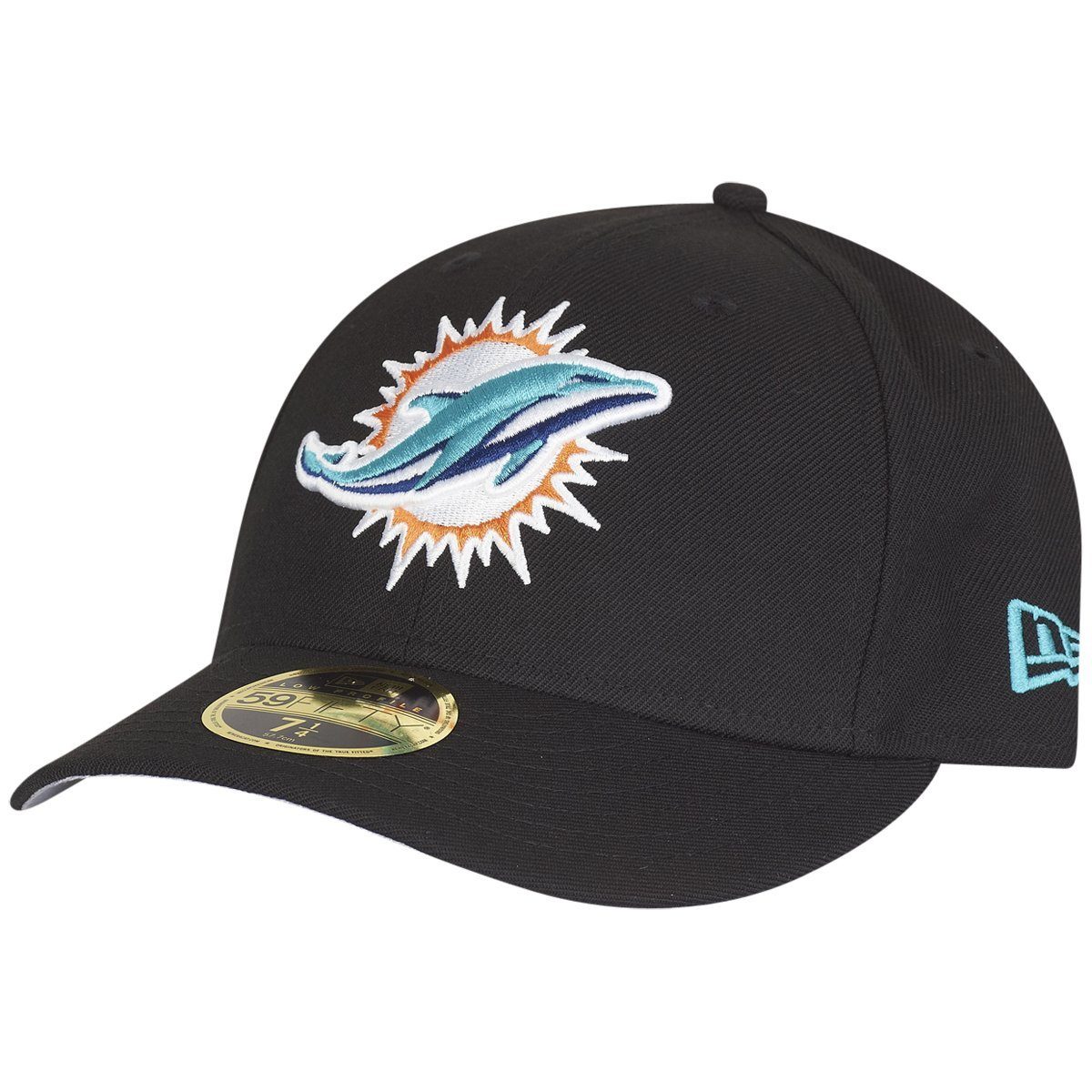 New Era Fitted Cap 59Fifty LOW PROFILE Miami Dolphins