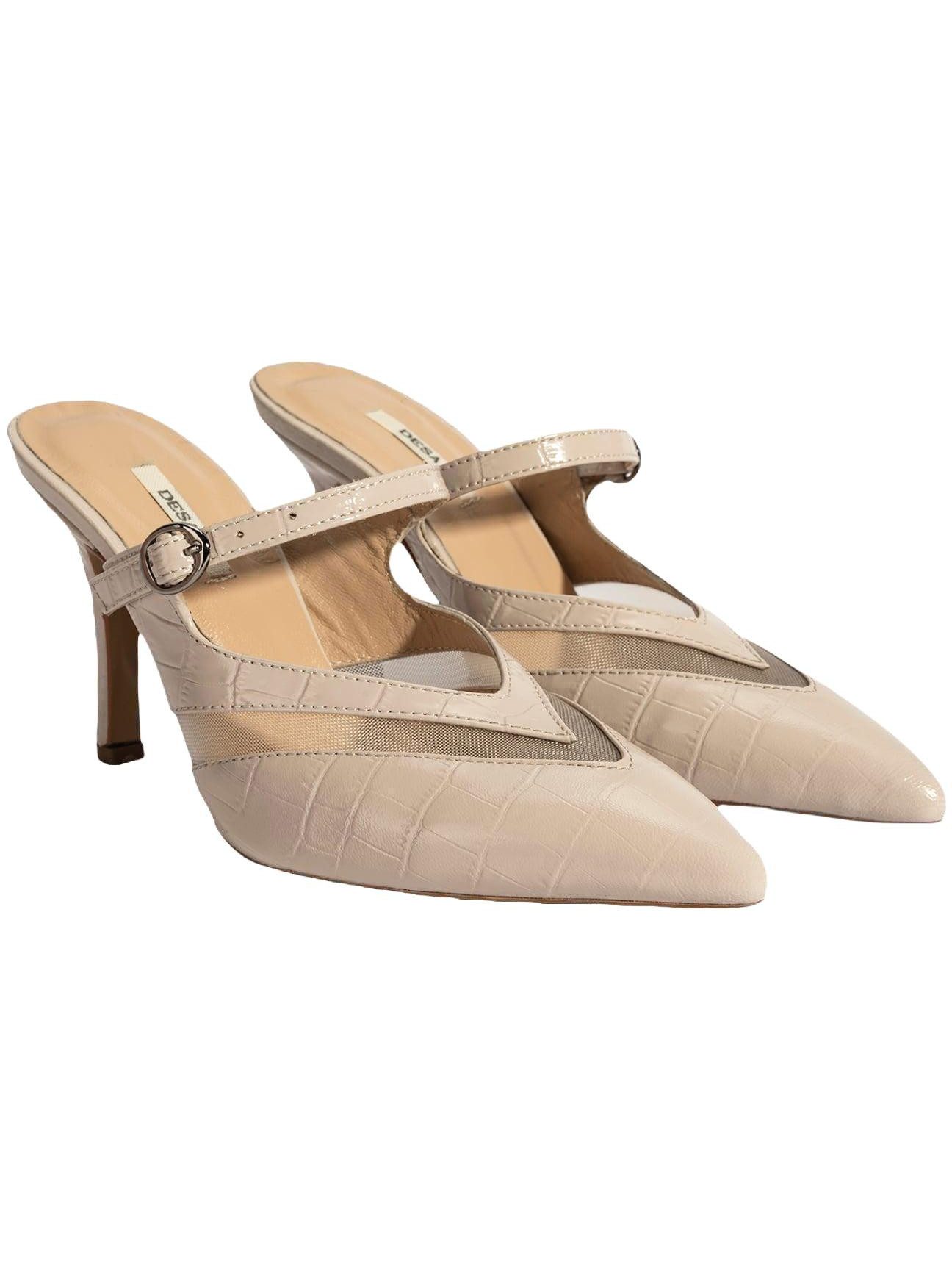 Desa Damen-Pumps im klassischen Stiletto-Look – Obermaterial aus Leder, Le Mules