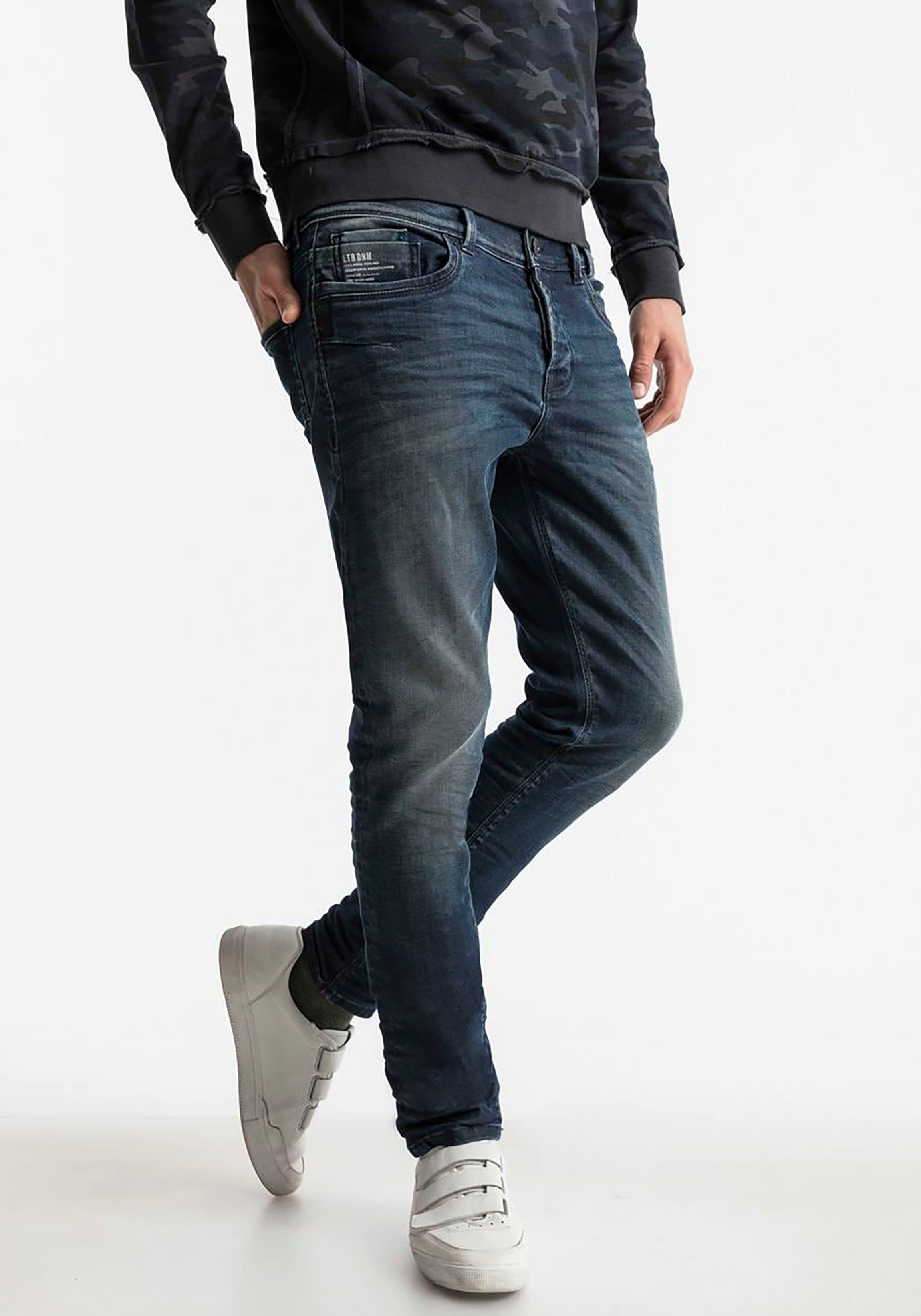 SERVANDO Tapered-fit-Jeans alroy LTB wash X D