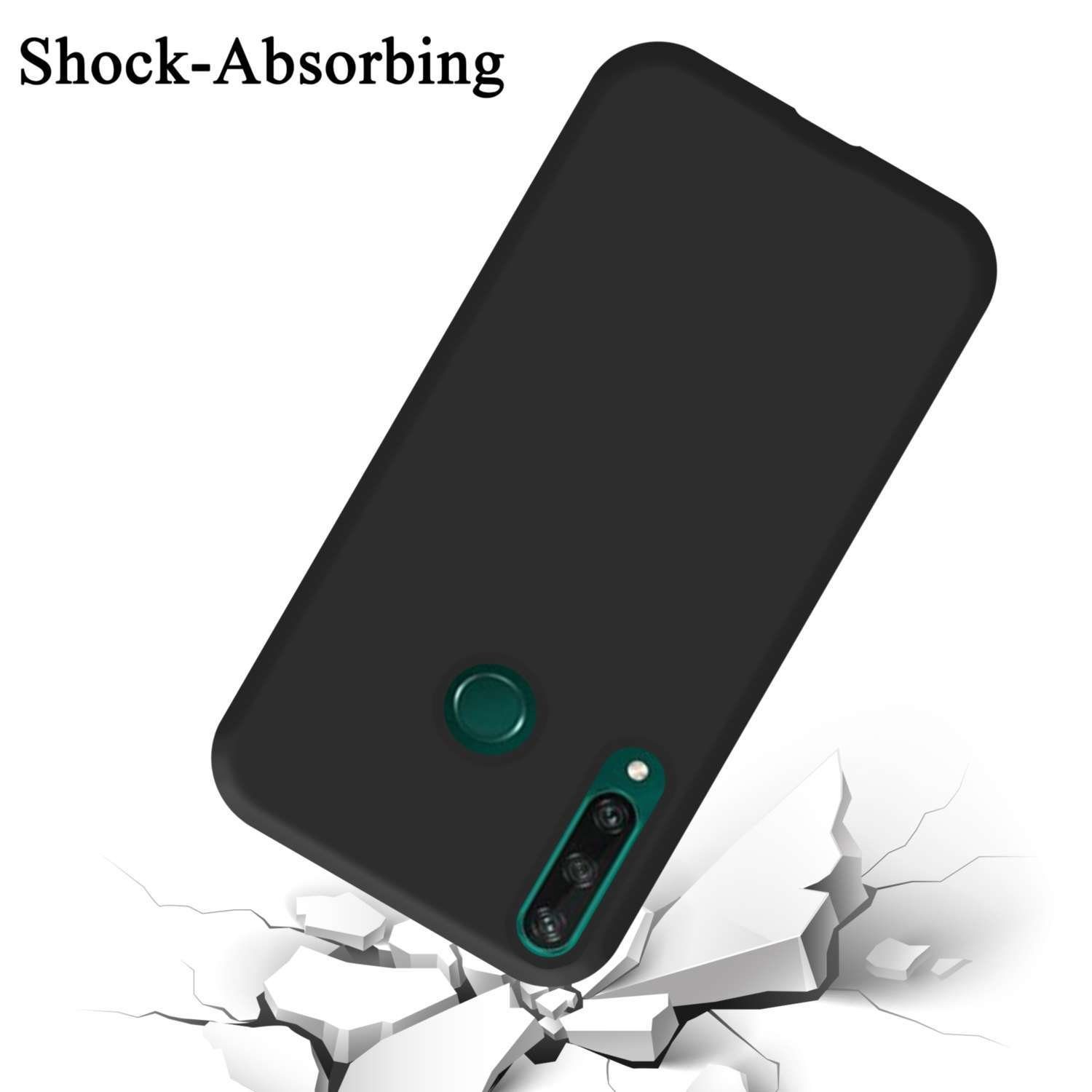 Cadorabo Handyhülle für Huawei Y6P Hülle Huawei Y6P, Flexible Hülle TPU Silikon Schutzhülle Back Cover Case