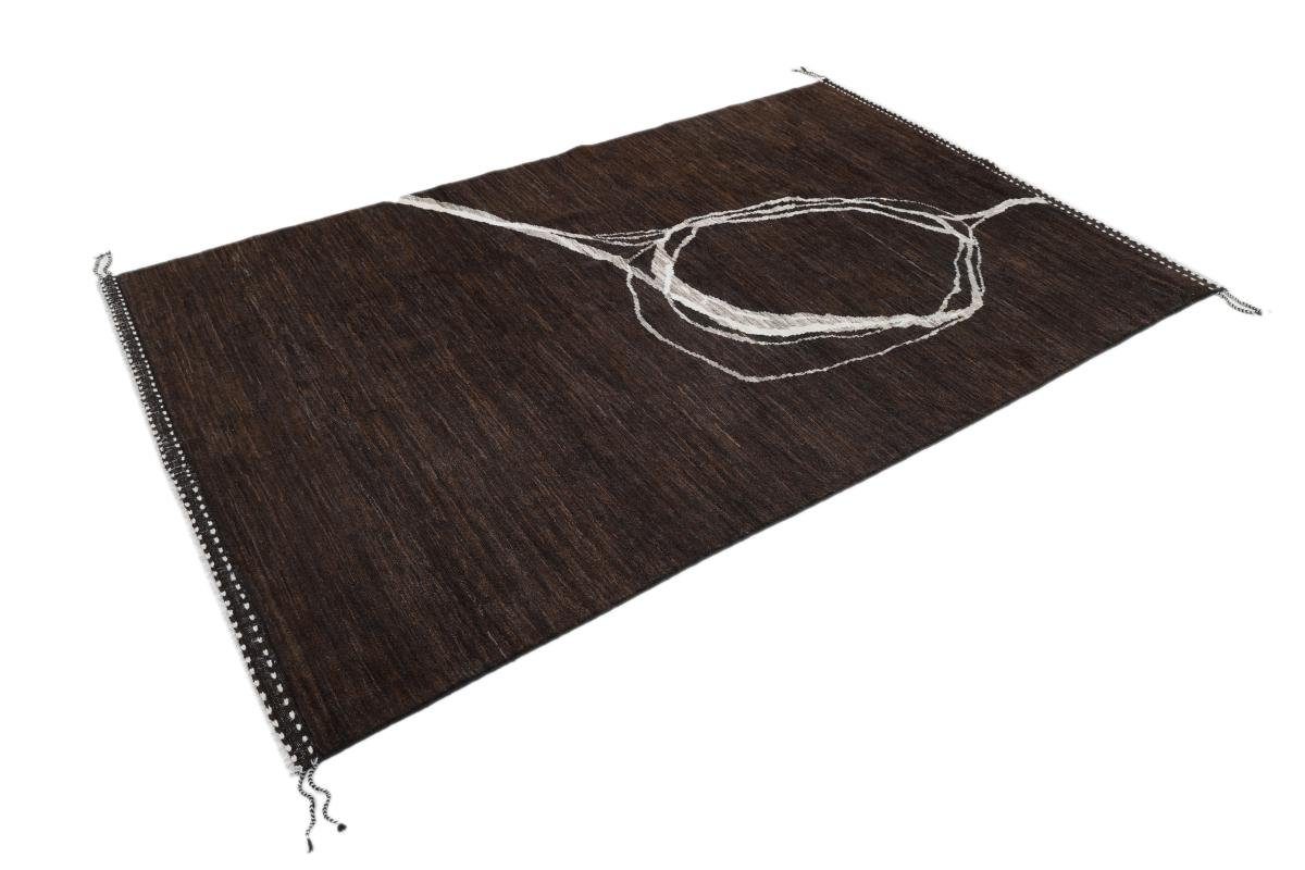 Design Orientteppich, Handgeknüpfter mm Ela Berber Höhe: 20 rechteckig, Orientteppich Nain 194x306 Trading, Moderner