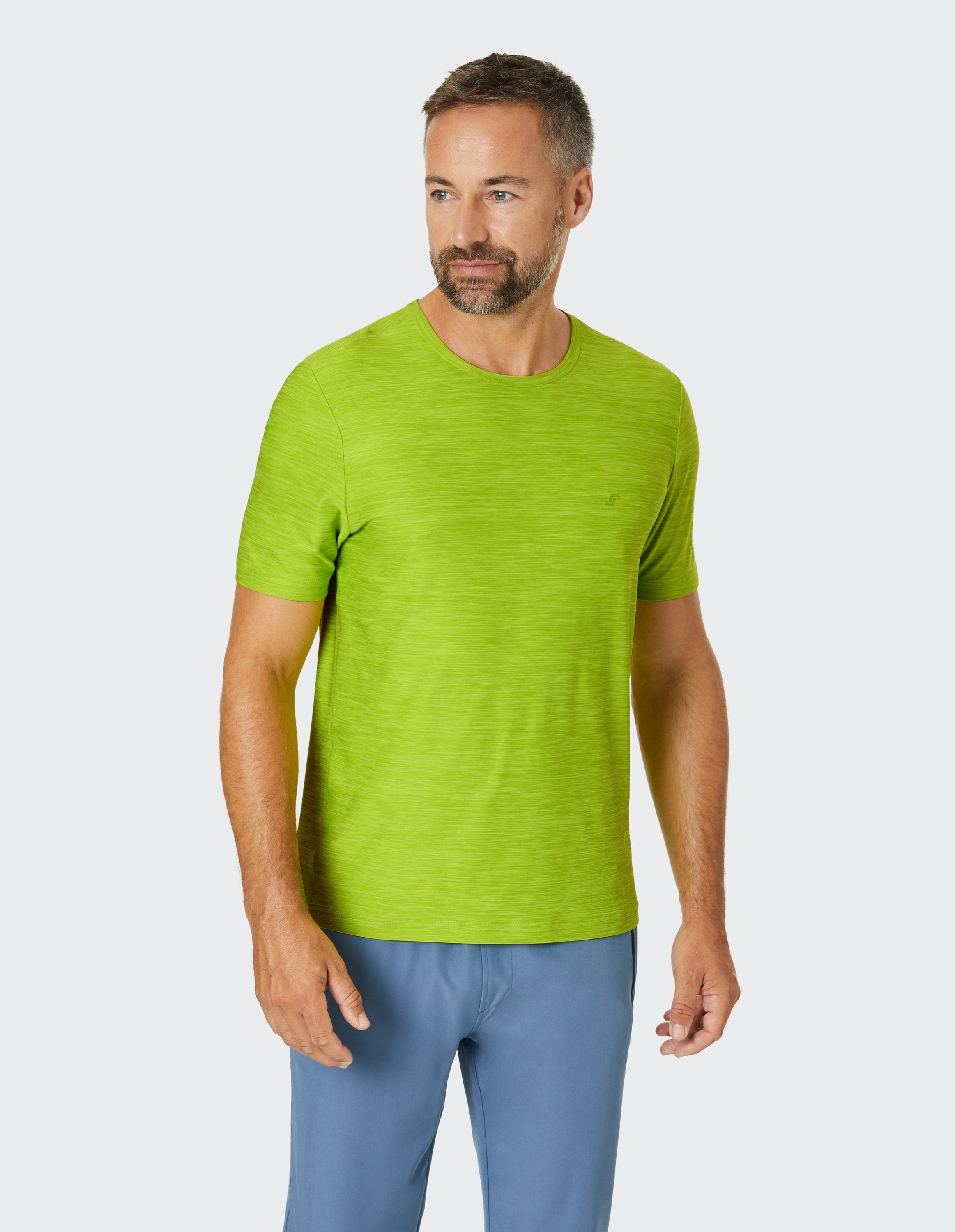 melange acid T-Shirt VITUS & FUN JOY Sportswear lime Joy T-Shirt