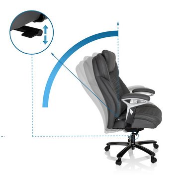 hjh OFFICE Drehstuhl XXL Drehstuhl XXL PULLMANN Kunstleder (1 St), Chefsessel Bürostuhl ergonomisch