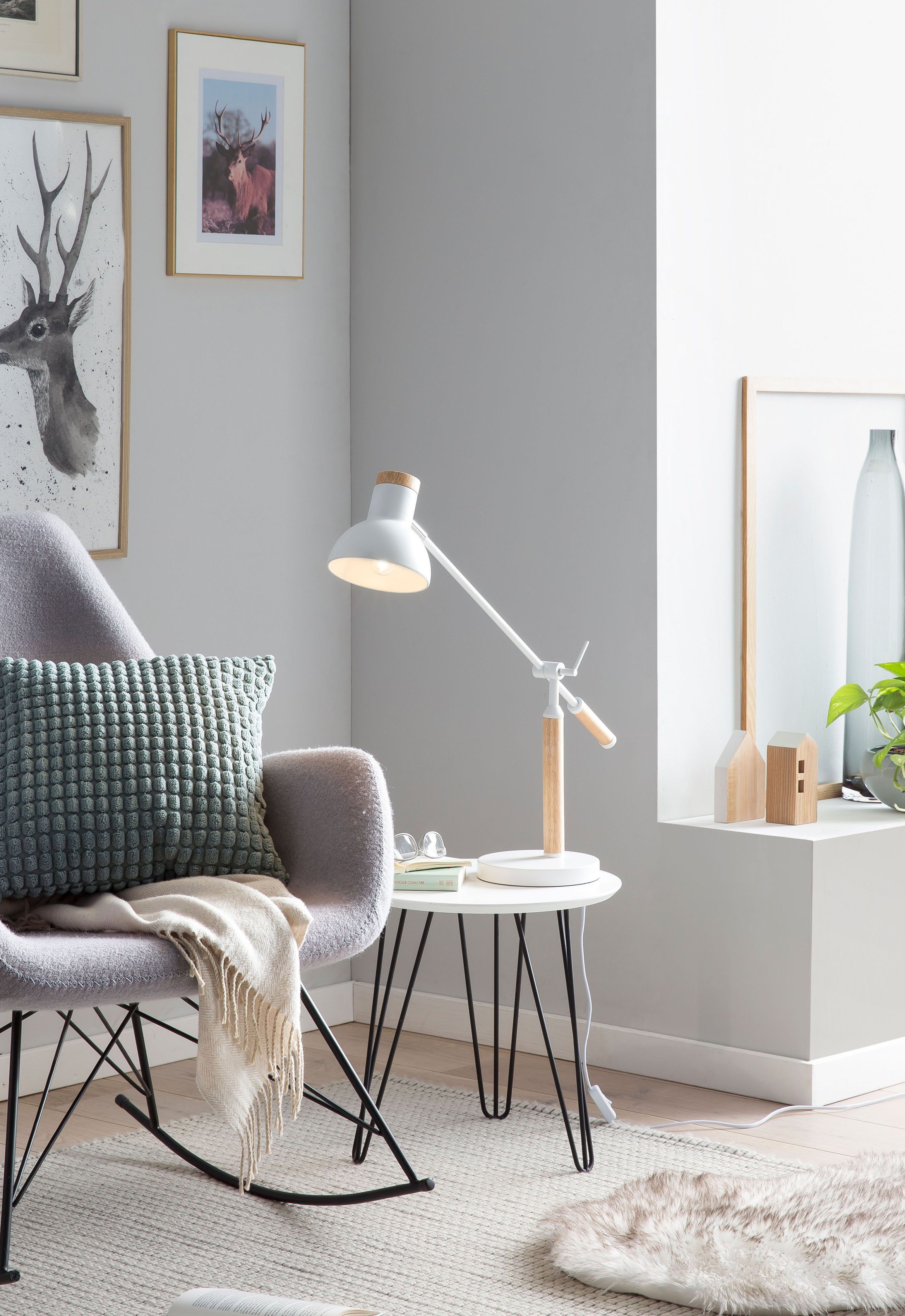 SalesFever Schreibtischlampe Matilda, ohne Leuchtmittel günstig online kaufen