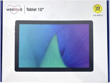 weelikeit Tablet (10,1", 32 GB, Android 11, Mit wifi quad-core ips hd display mit stylus dual kamera anruf gms)