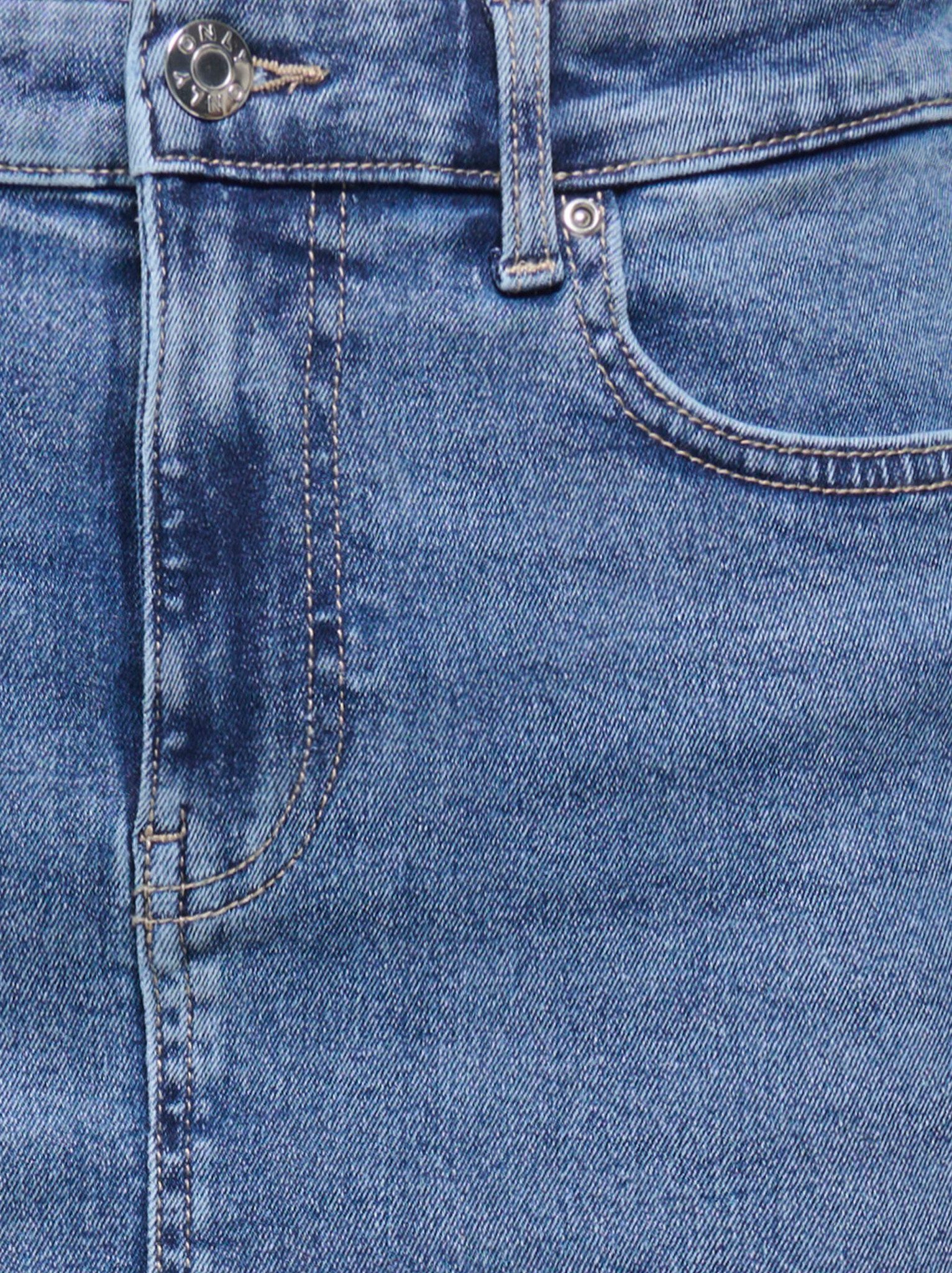 ONLY Jeansrock ONLMATILDA MINI SKIRT DNM Baumwollmischung, schmal geschnitten