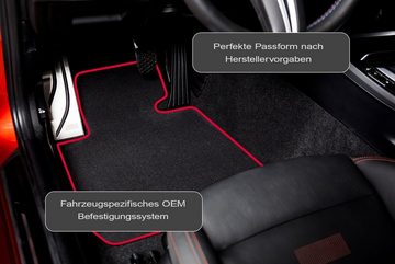 tuning-art Auto-Fußmatten B2418 Automatten Set passgenau für Mercedes CLA X118 Kombi 2019-