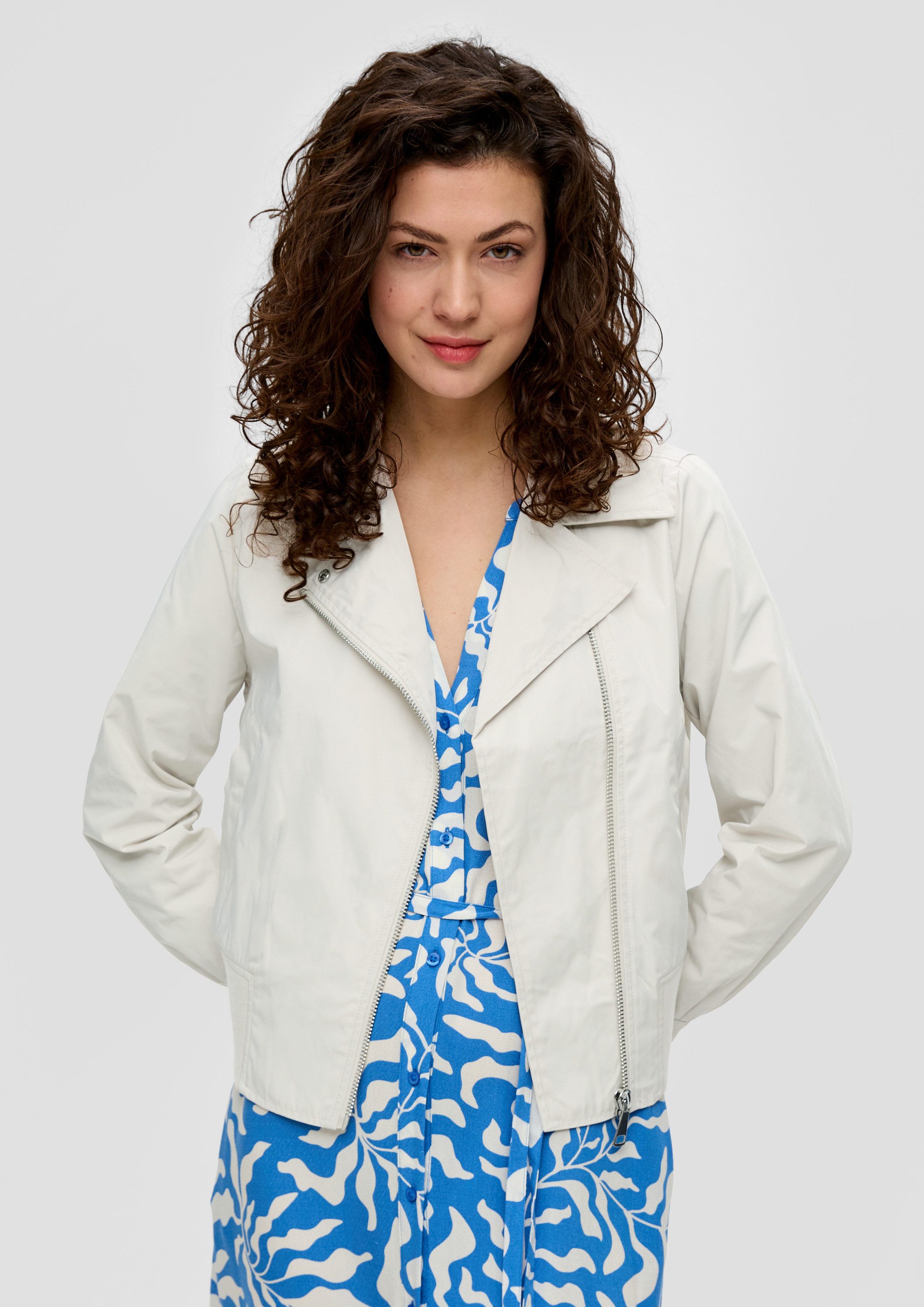 s.Oliver Funktionsjacke Outdoor-Jacke Jacke im Pilotenstil günstig online kaufen
