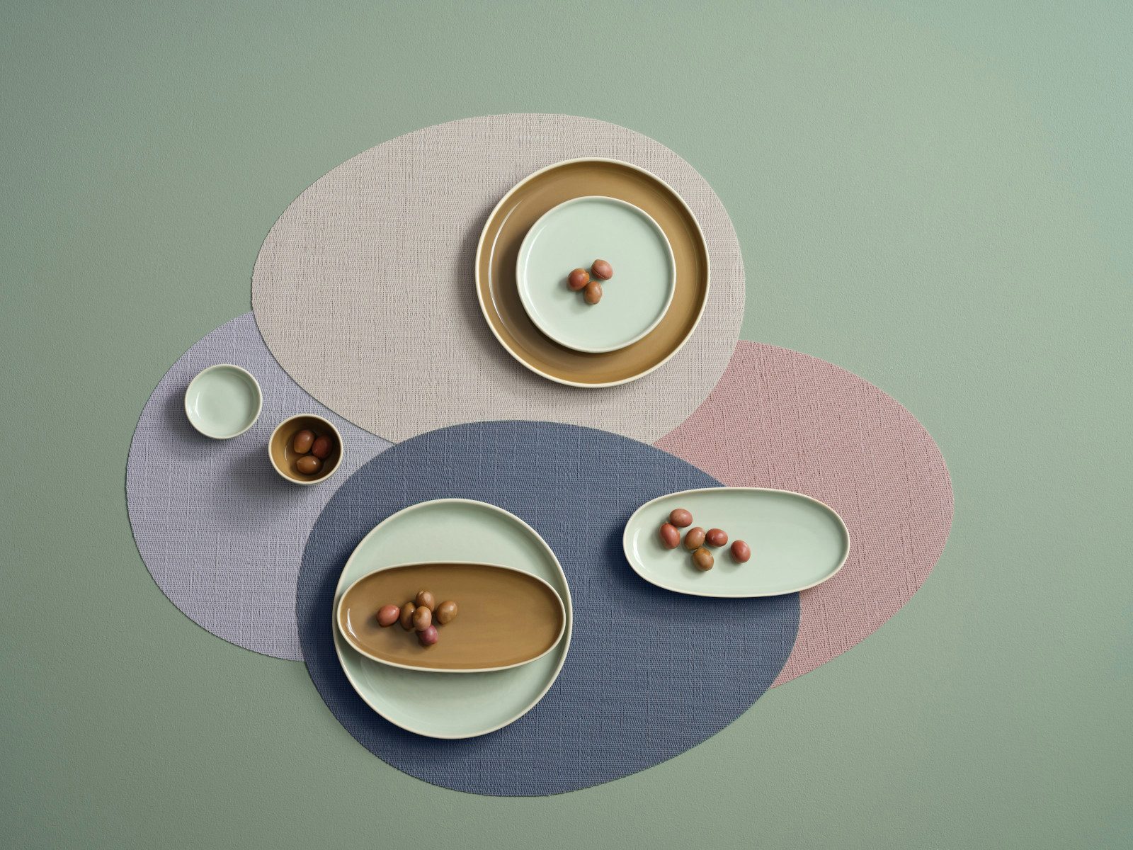 ASA SELECTION Platzset arrondi Tischset shell 45x35cm