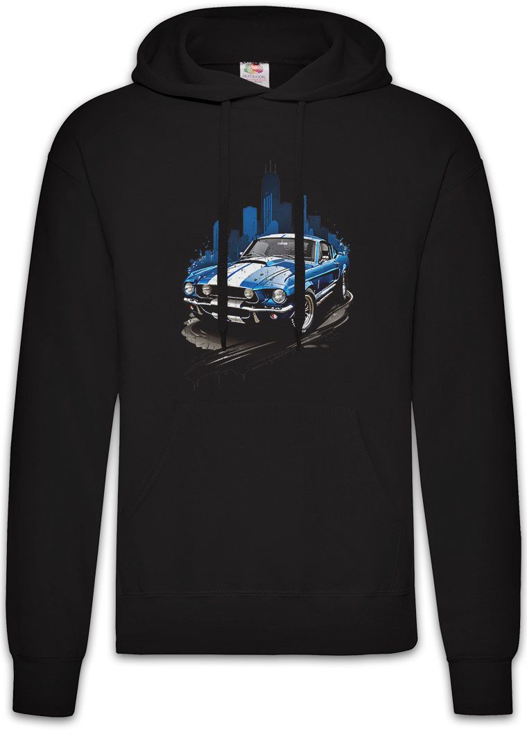 Hoodie Shelby Herren Hoodie Mustang Eleanor Muscle Auto Cobra Racing Car Gone