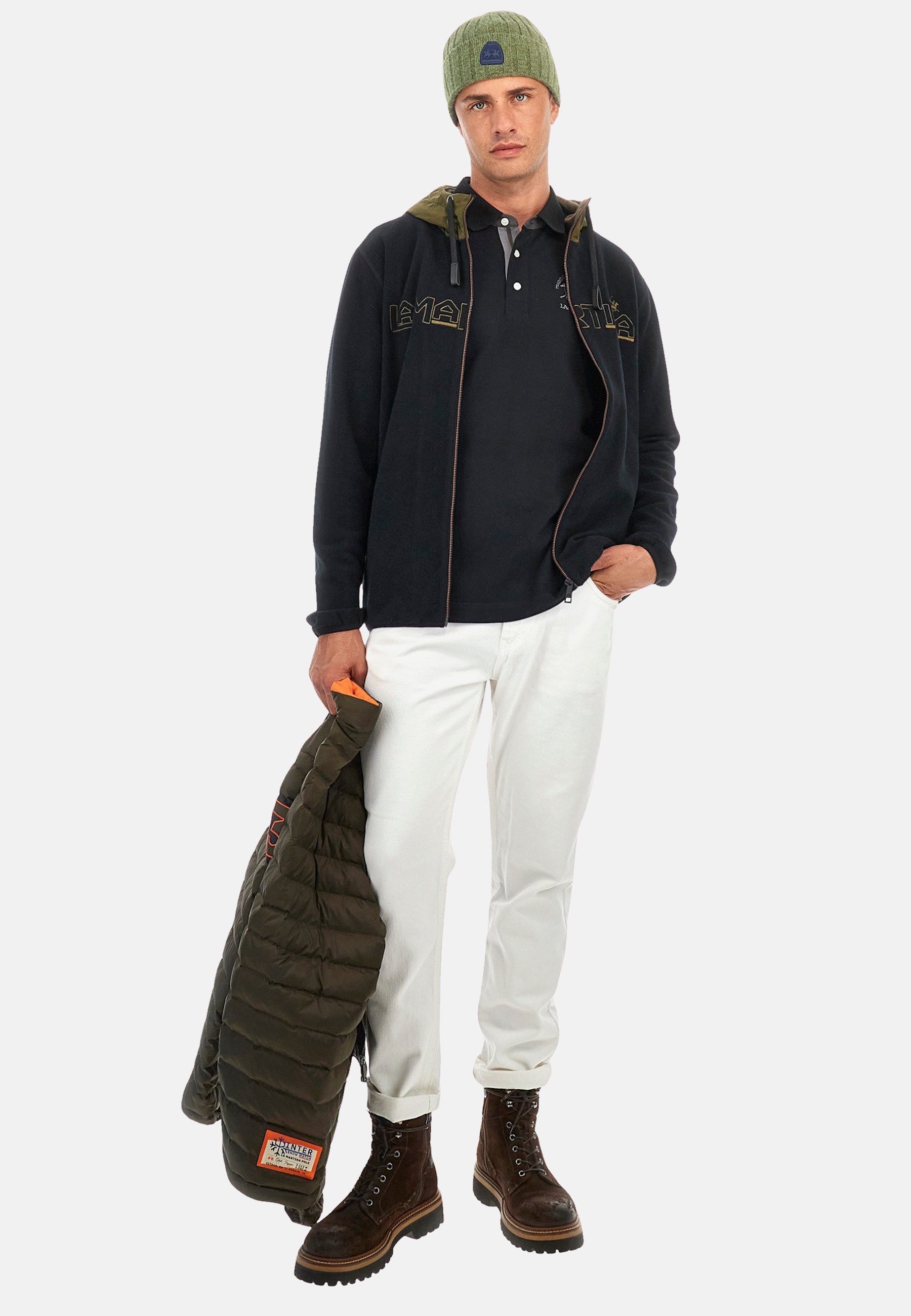 La Martina Poloshirt Poloshirt Langarmshirt mit Polokragen (1-tlg., 1) günstig online kaufen