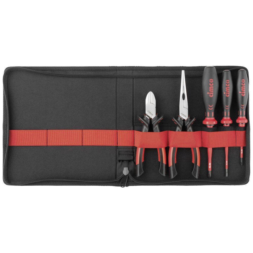 Cimco Werkzeugset Cimco 104042 VDE, Elektriker Werkzeugset in Tasche ...