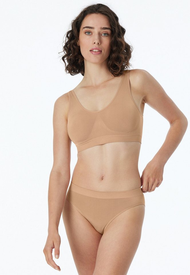 Schiesser Bustier Classic Seamless mit herausnehmbaren Pads